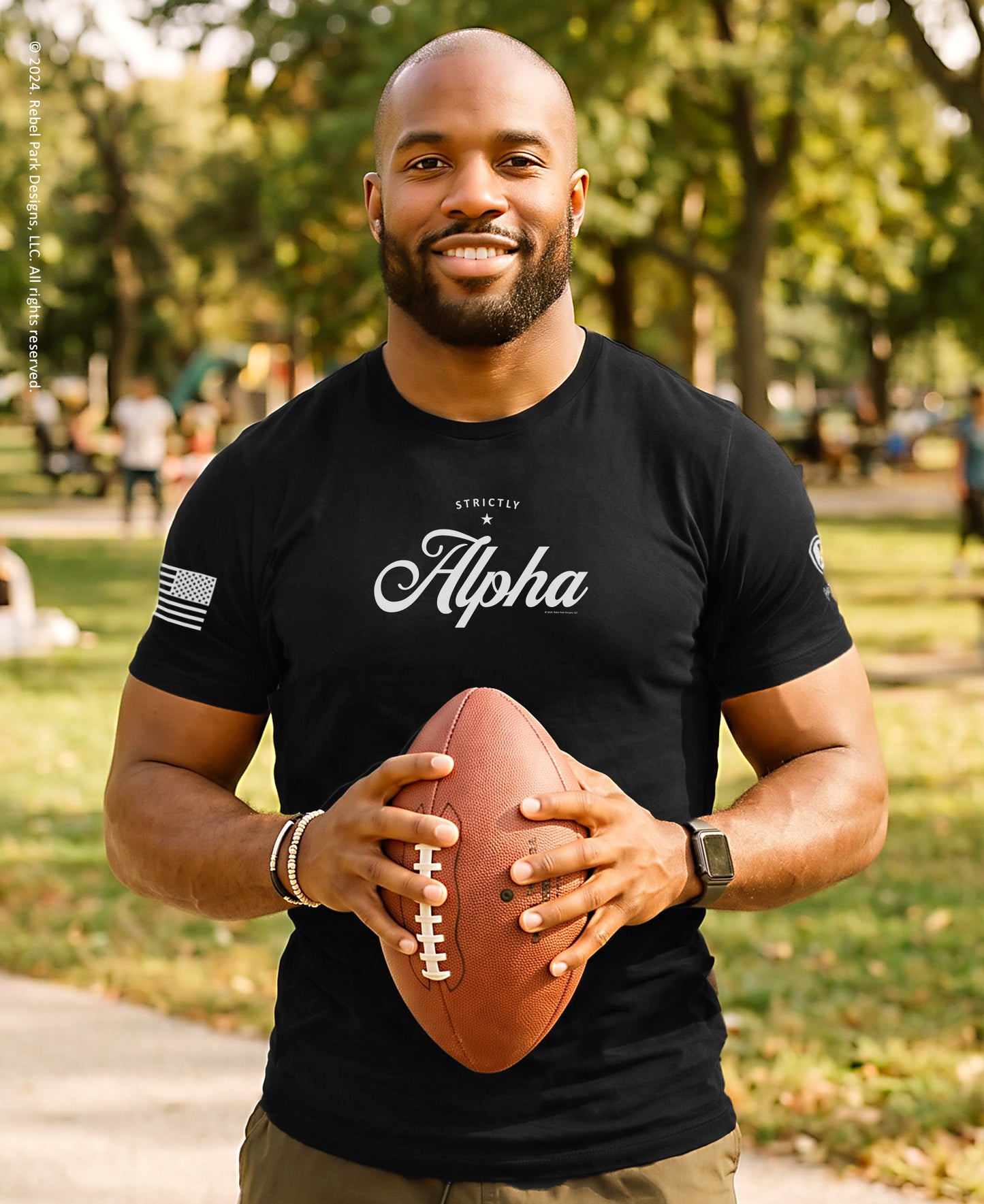 Strictly Alpha T-Shirt | Funny Conservative Tee for Men