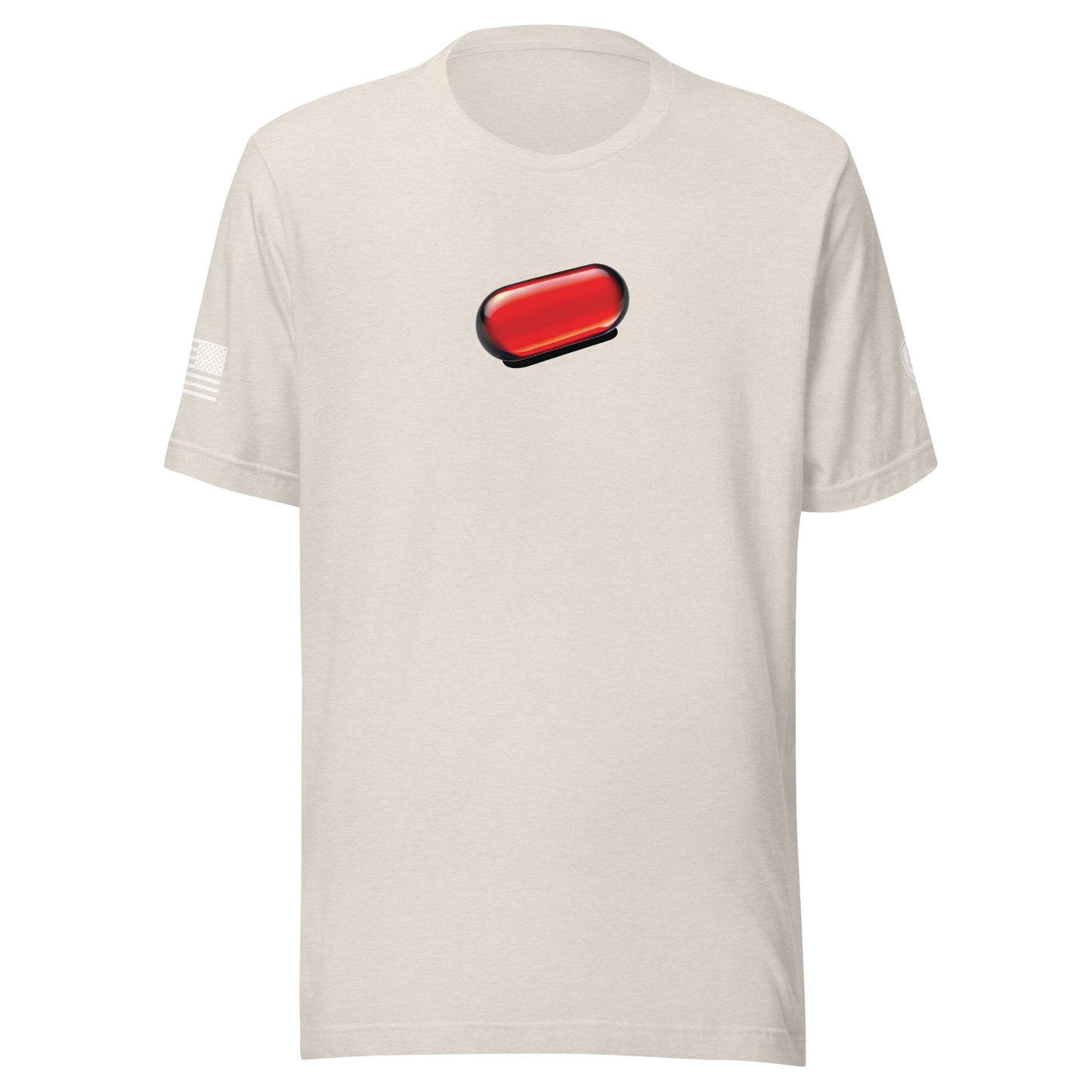 MAGA Tees for men - Funny Conservative T-Shirt - Red - Pilled Shirt - Rebel Park USA