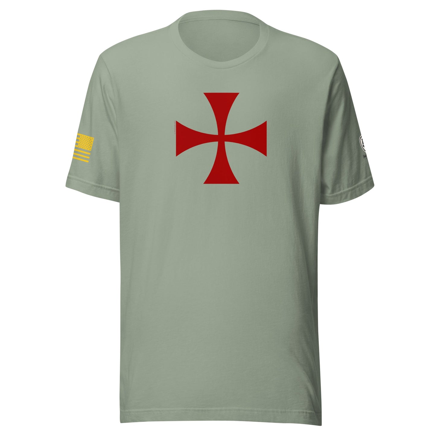 Men's T-Shirts - Conservative Tees - Patriotic Shirts - Cross - Rebel Park USA