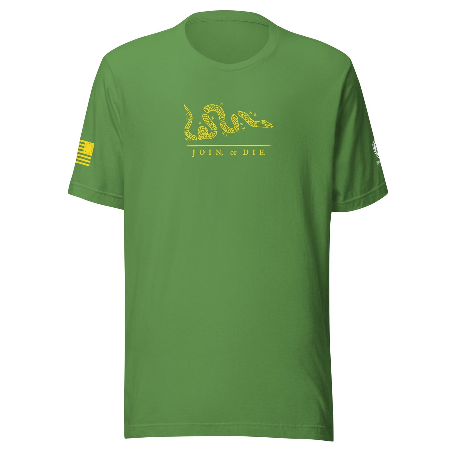 Military Shirts for Men - American Revolution Tee - Join or Die Tee - Rebel Park USA