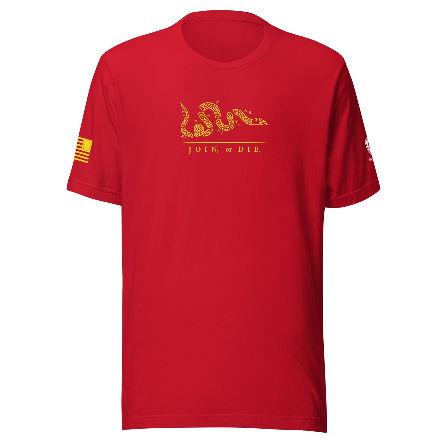 Military Shirts for Men - American Revolution Tee - Join or Die Tee - Rebel Park USA