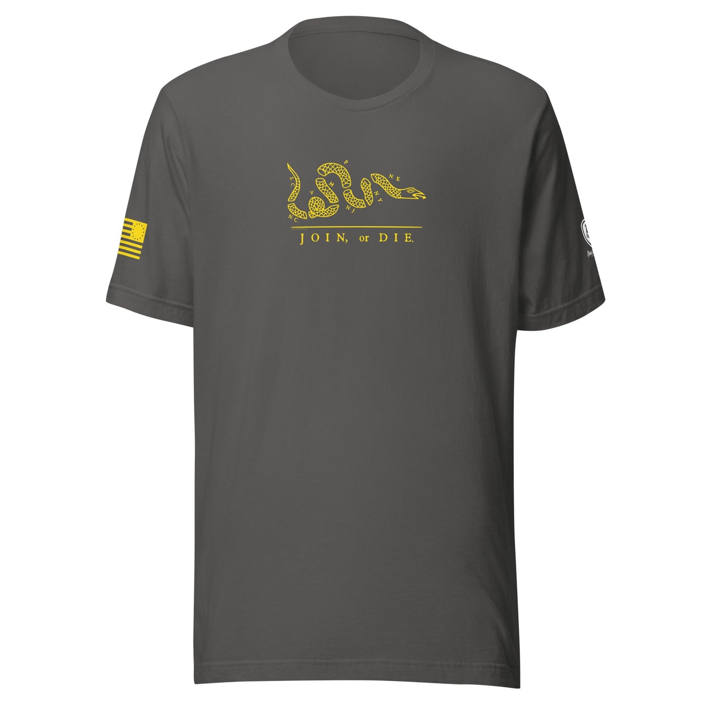 Military Shirts for Men - American Revolution Tee - Join or Die Tee - Rebel Park USA