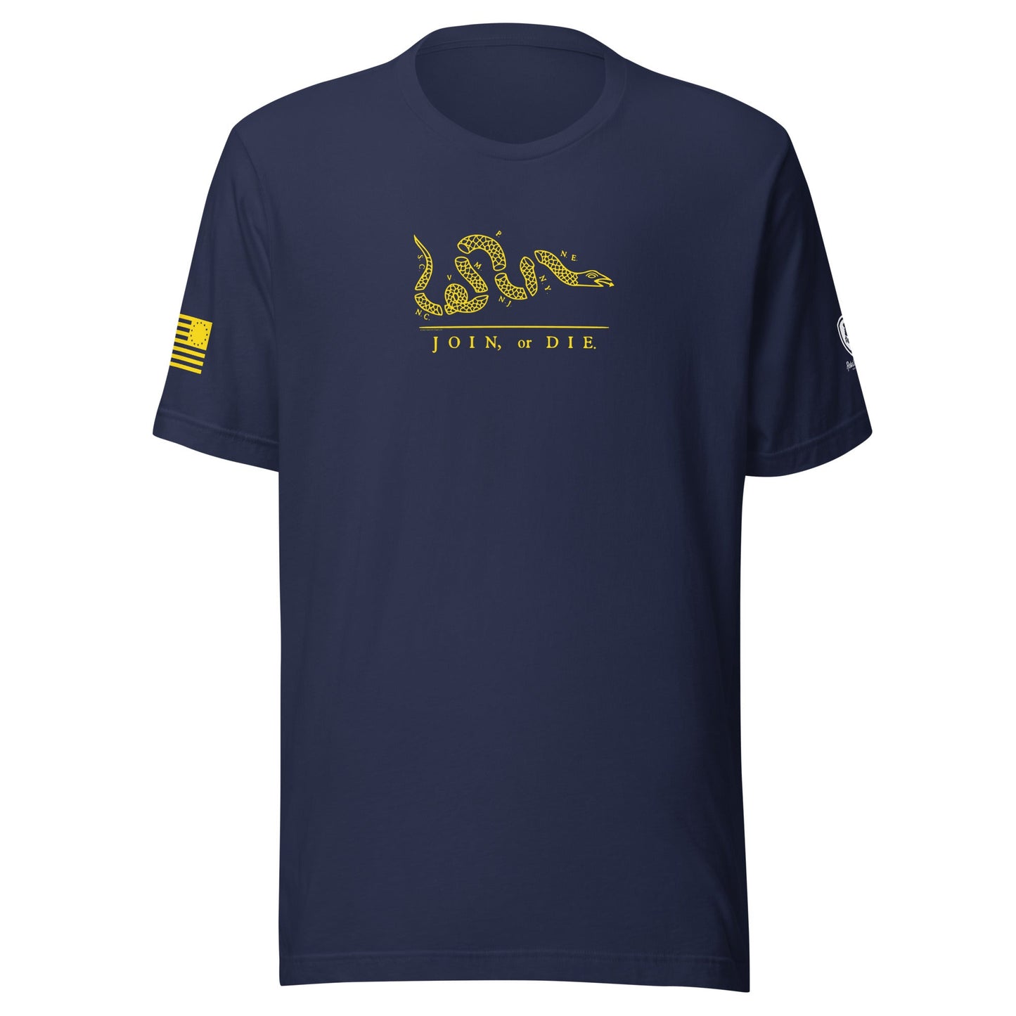Military Shirts for Men - American Revolution Tee - Join or Die Tee - Rebel Park USA