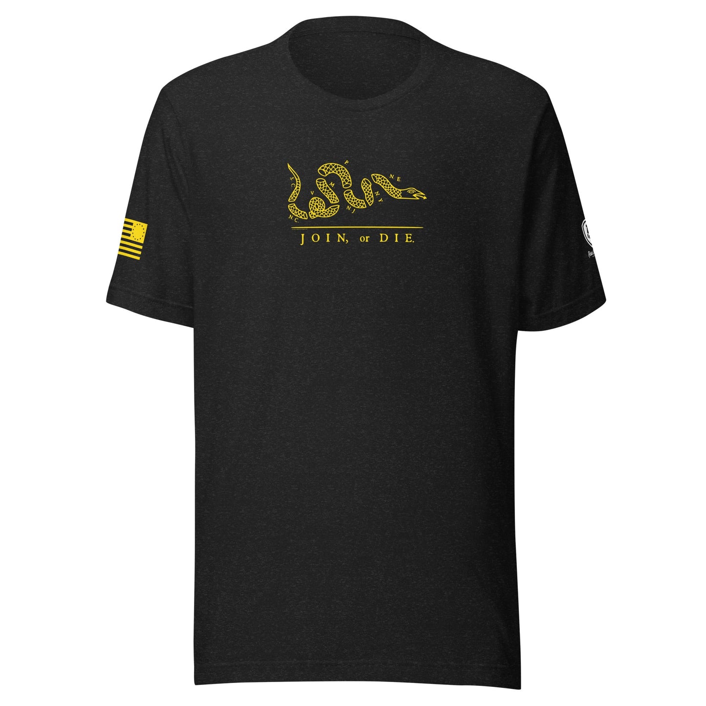 Military Shirts for Men - American Revolution Tee - Join or Die Tee - Rebel Park USA