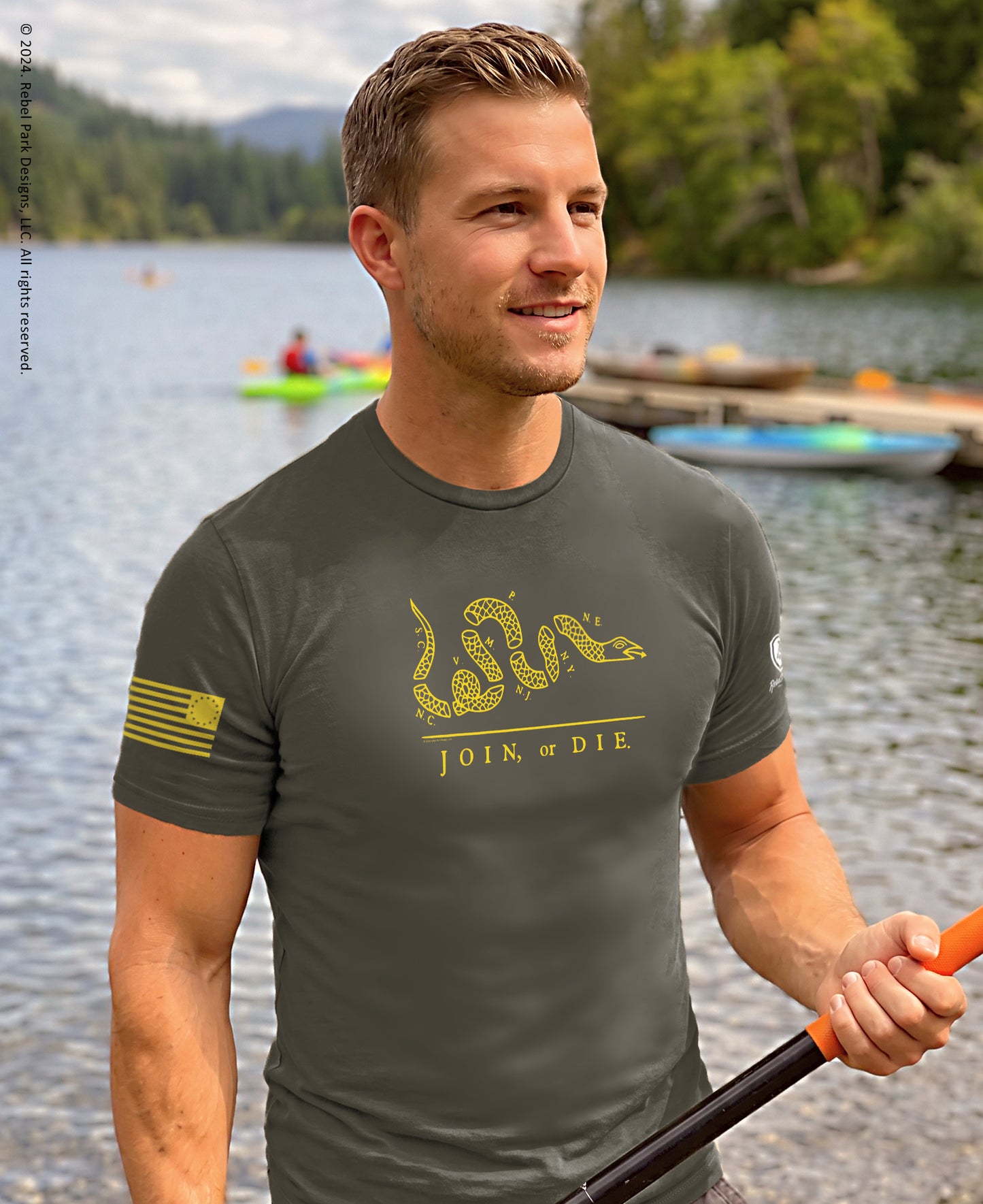 Join or Die T-Shirt | Historic Patriotic Tee