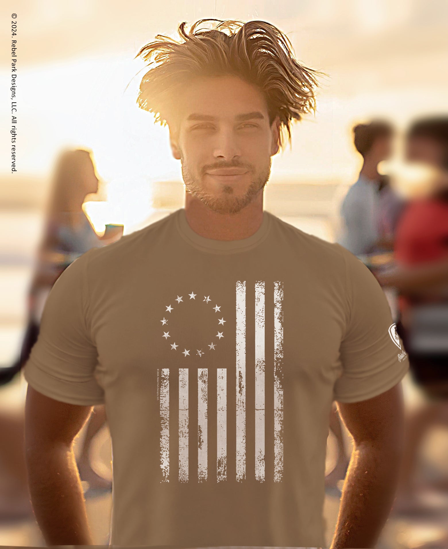 betsy ross flag t shirt – American Revolution T-Shirt