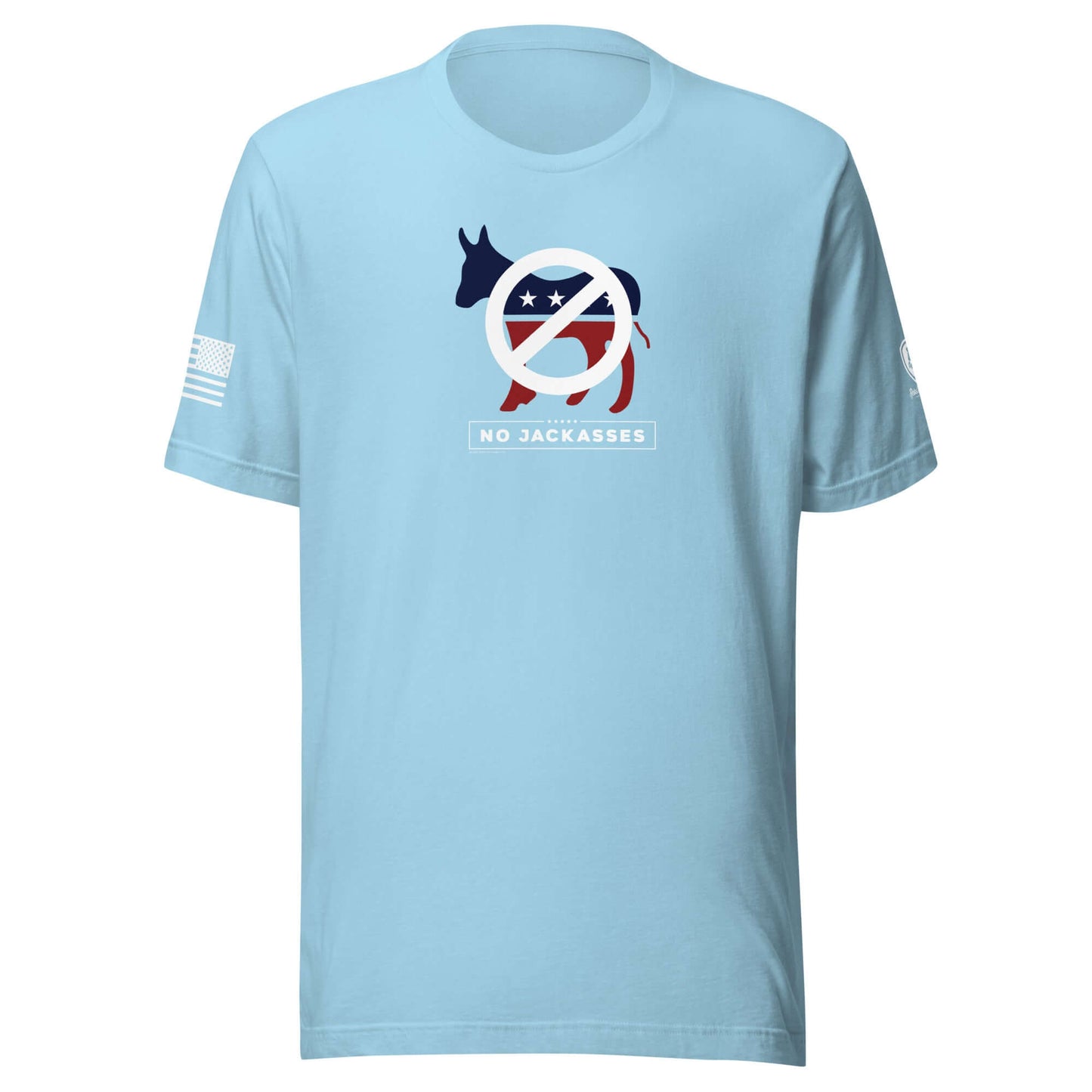 Republican T-Shirts for Men - Conservative tees - No Jackasses - Shirt - Rebel Park USA