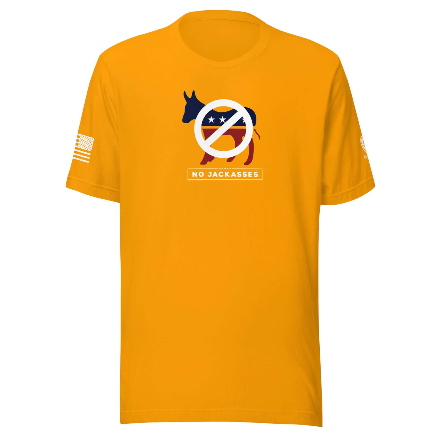 Republican T-Shirts for Men - Conservative tees - No Jackasses - Shirt - Rebel Park USA
