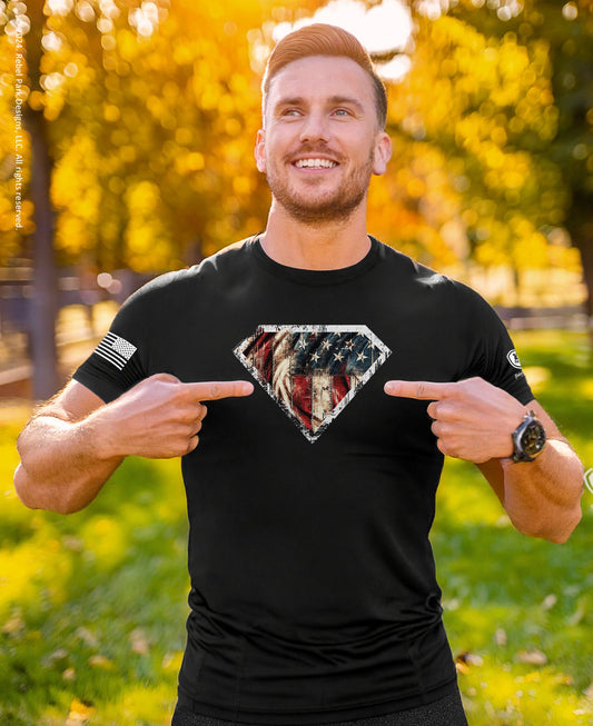 SuperMAGA T-Shirt – Made in the USA T-Shirts - Conservative Shirt - Rebel Park USA