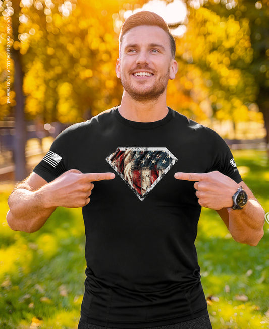 SuperMAGA T-Shirt – Made in the USA Tees - Patriotic Tee