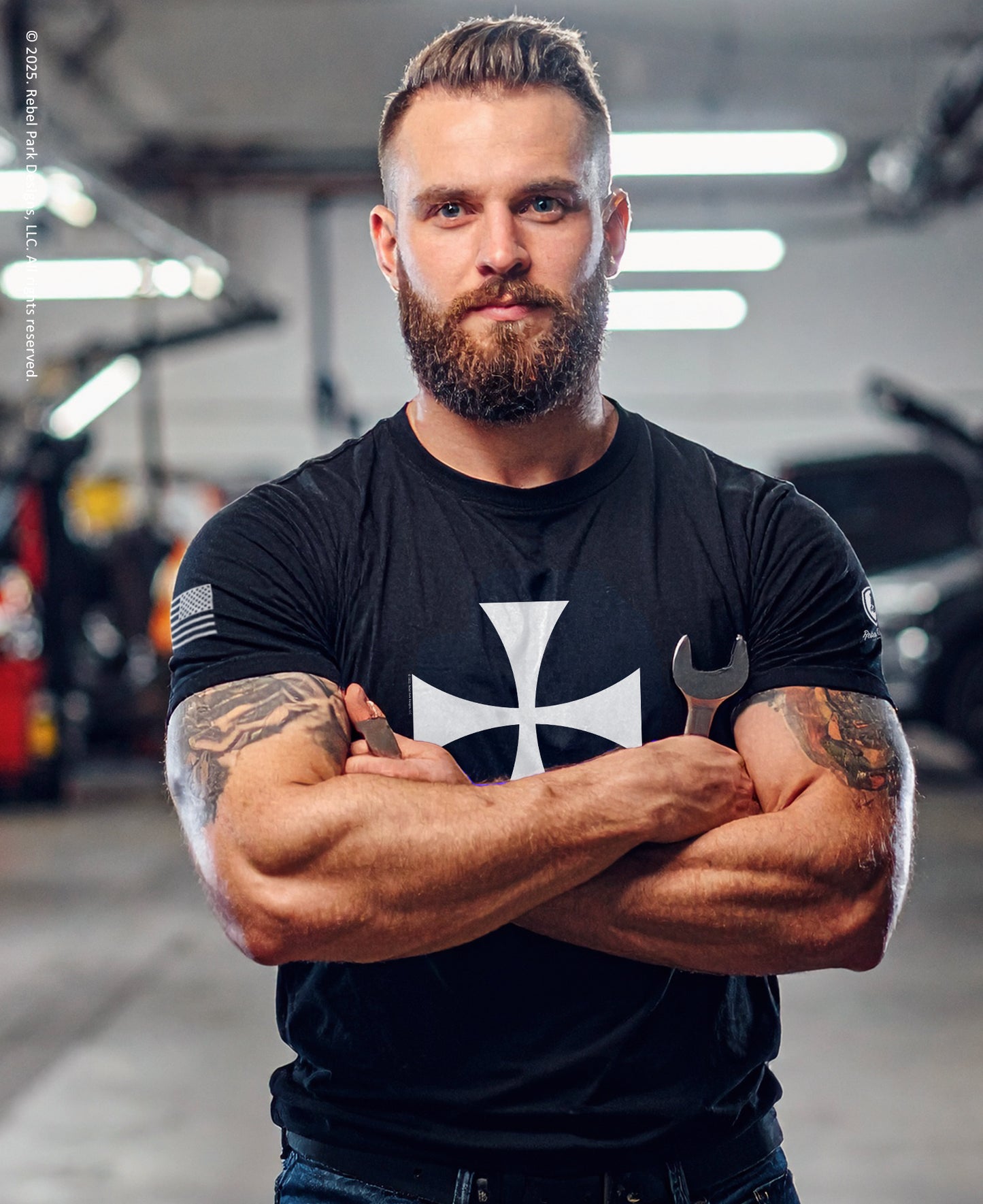 Templar Cross T-Shirt - Patriotic Christian t-shirts