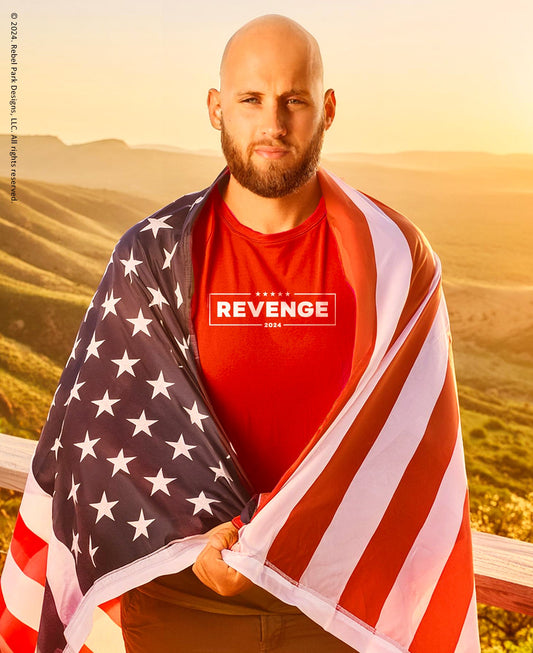 Trump Conservative Tee for Men – Republican t-shirts - Revenge Tee - Rebel Park USA