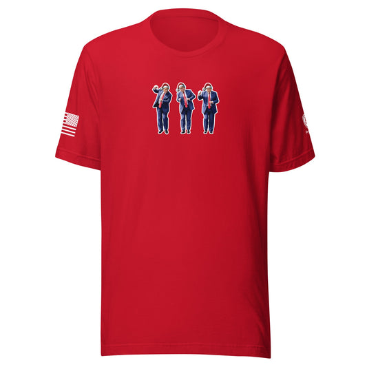 Trump dancing Christmas t-shirt – Funny MAGA Christmas Tee - Rebel Park USA