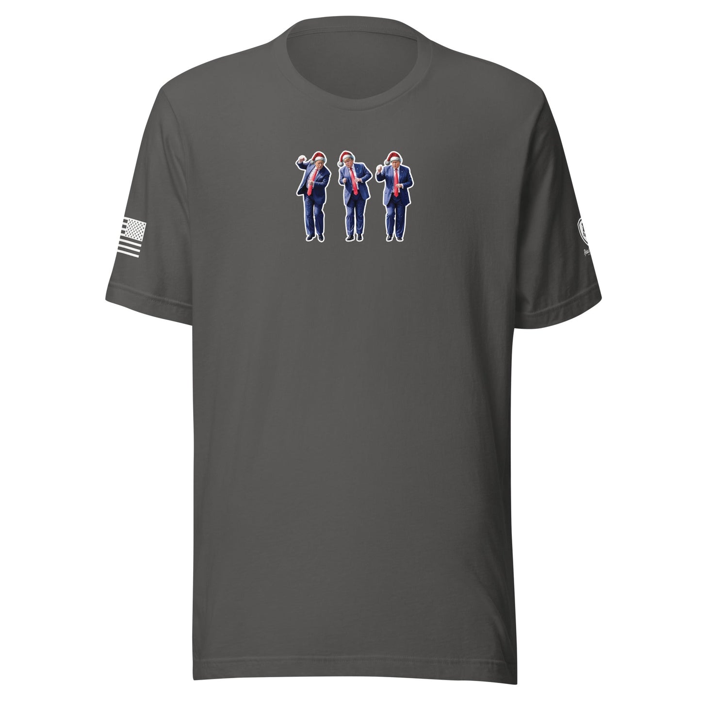 Trump Dancing T-Shirt – Funny MAGA Tee - Christmas Trump Shuffle Tee - Rebel Park USA