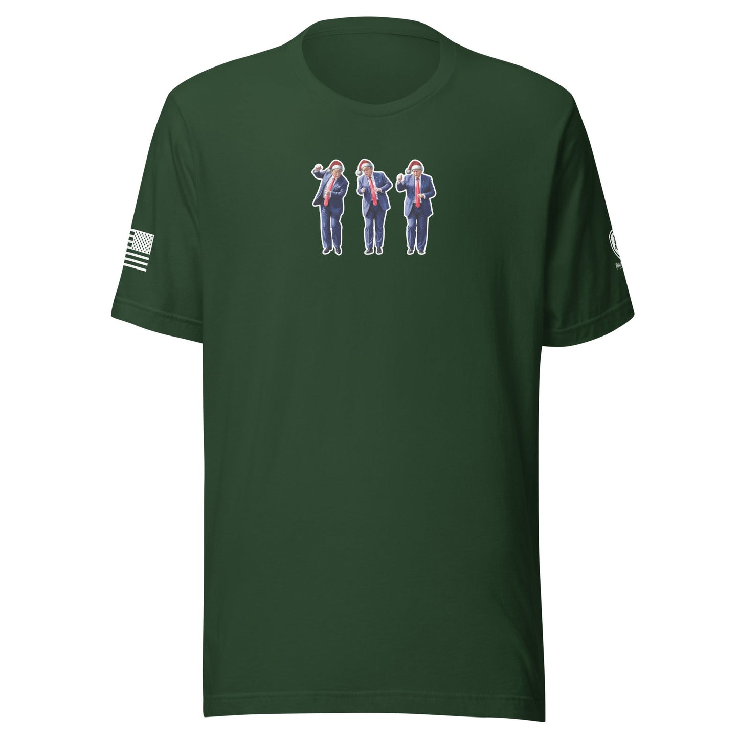 Trump Dancing T-Shirt – Funny MAGA Tee - Christmas Trump Shuffle Tee - Rebel Park USA