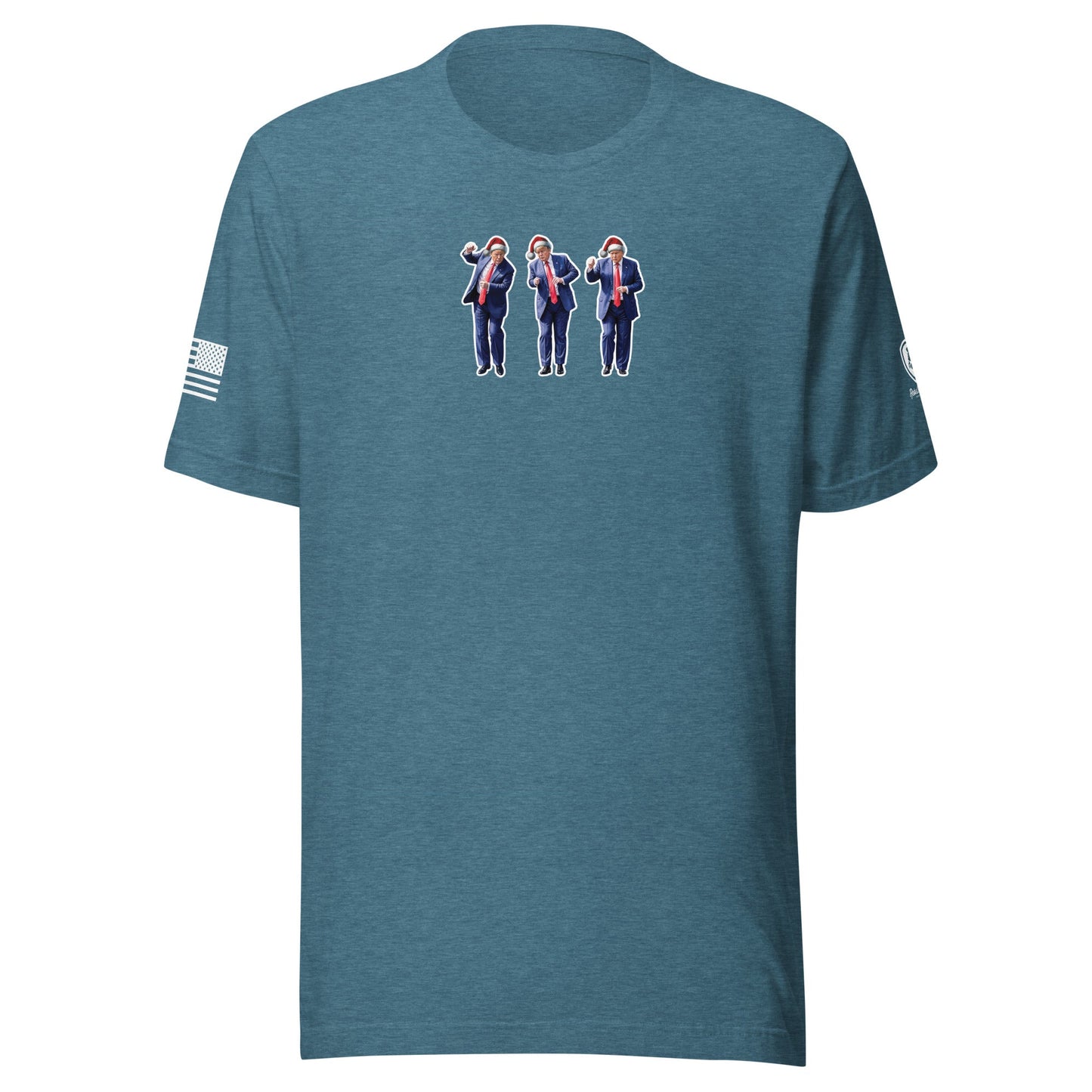 Trump Dancing T-Shirt – Funny MAGA Tee - Christmas Trump Shuffle Tee - Rebel Park USA