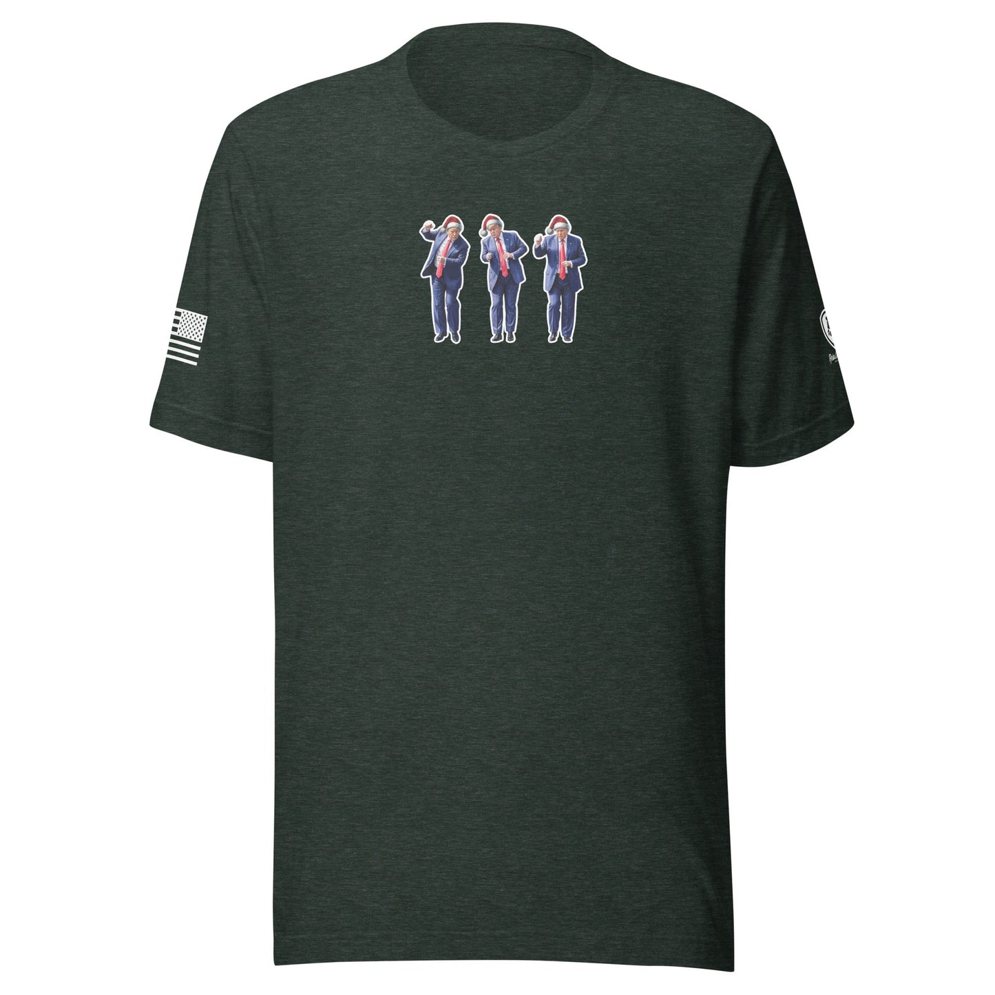 Trump Dancing T-Shirt – Funny MAGA Tee - Christmas Trump Shuffle Tee - Rebel Park USA