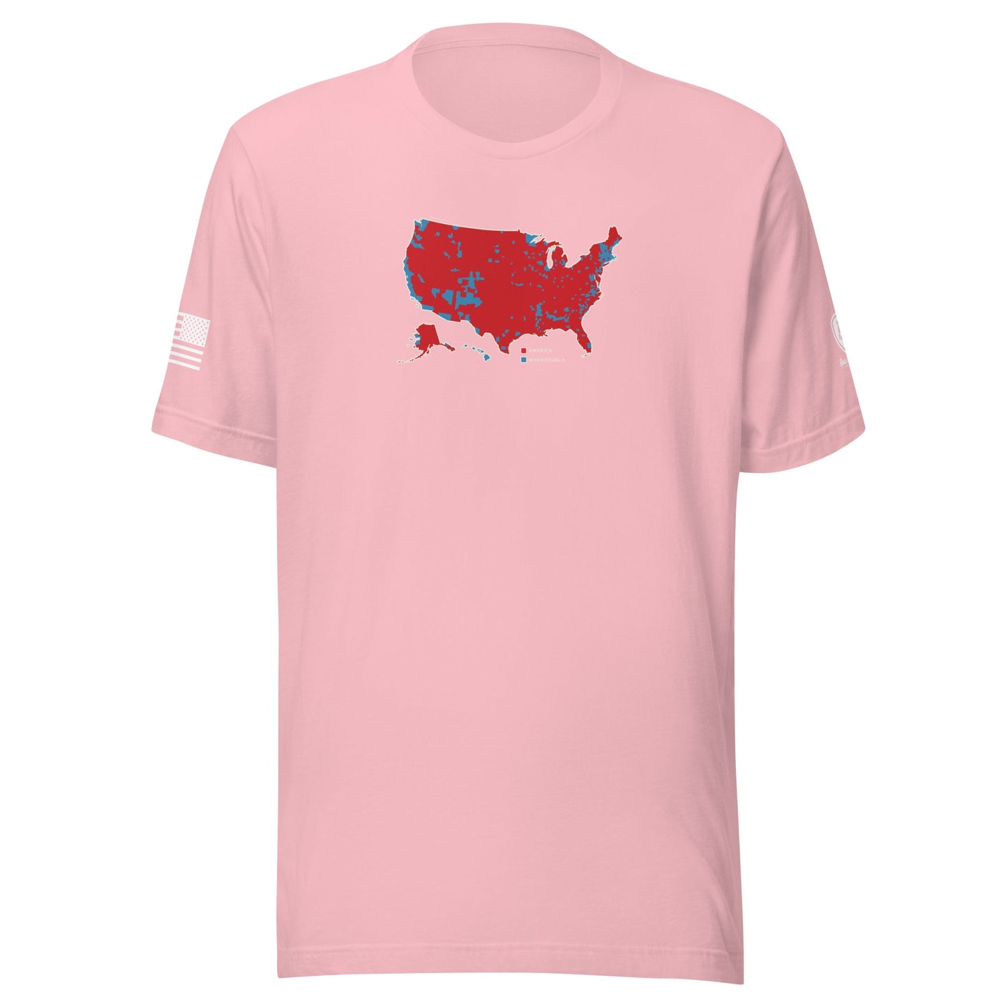 Trump Election T-Shirt – Men's MAGA Tee - USA Map - Weeniezuela Tee - Rebel Park USA