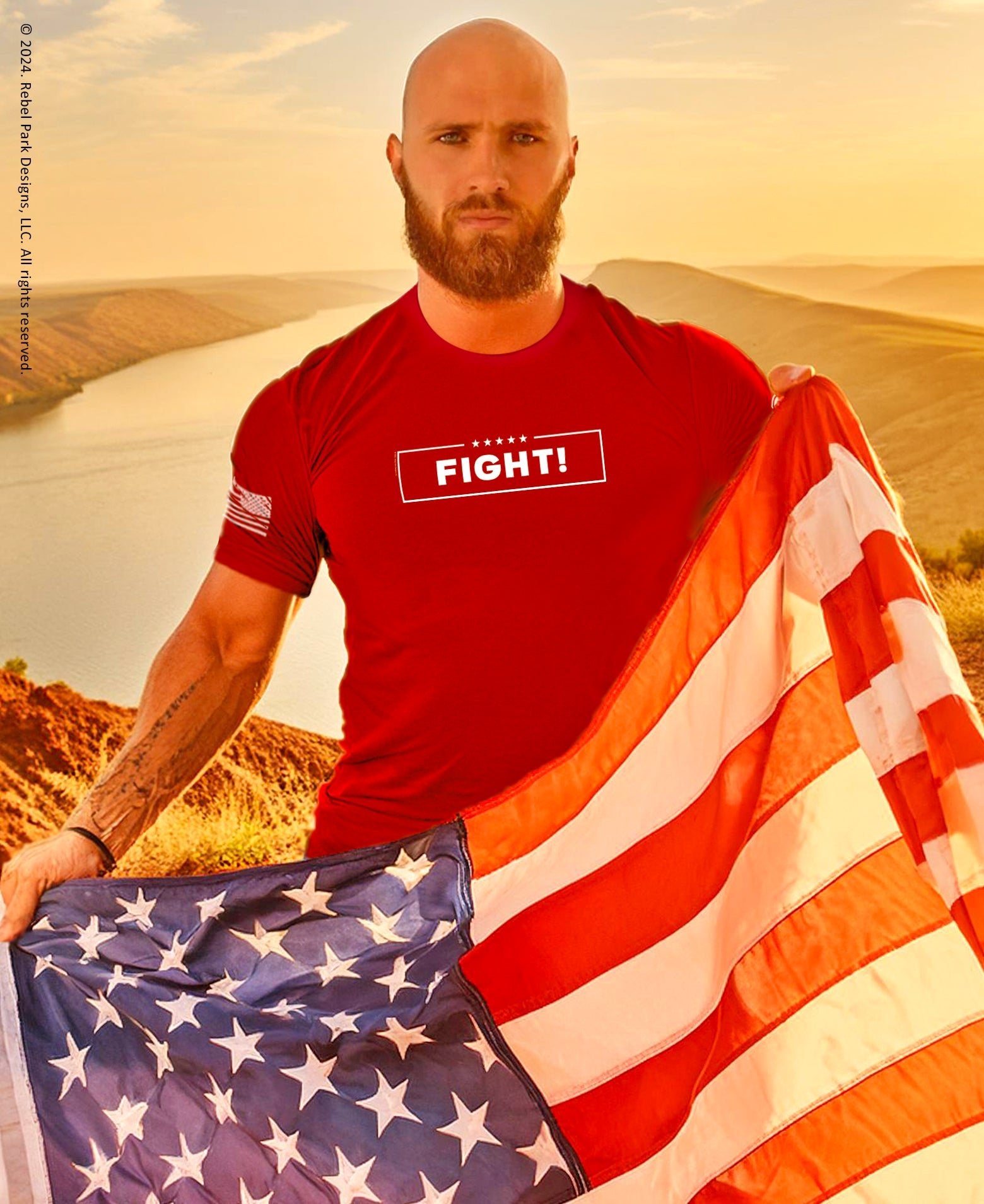 Trump Fight! T-Shirt - Rebel Park USA