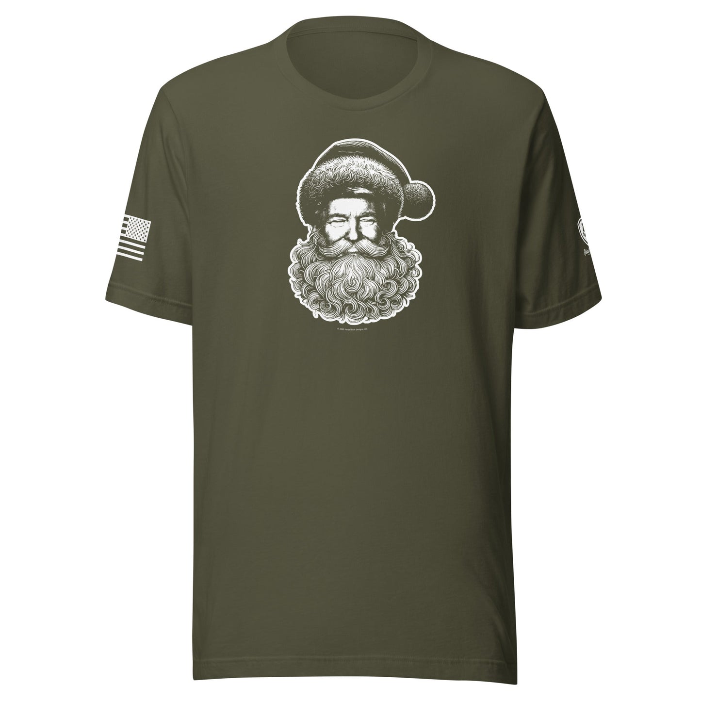 Trump Santa T-Shirt Christmas MAGA - Rebel Park USA