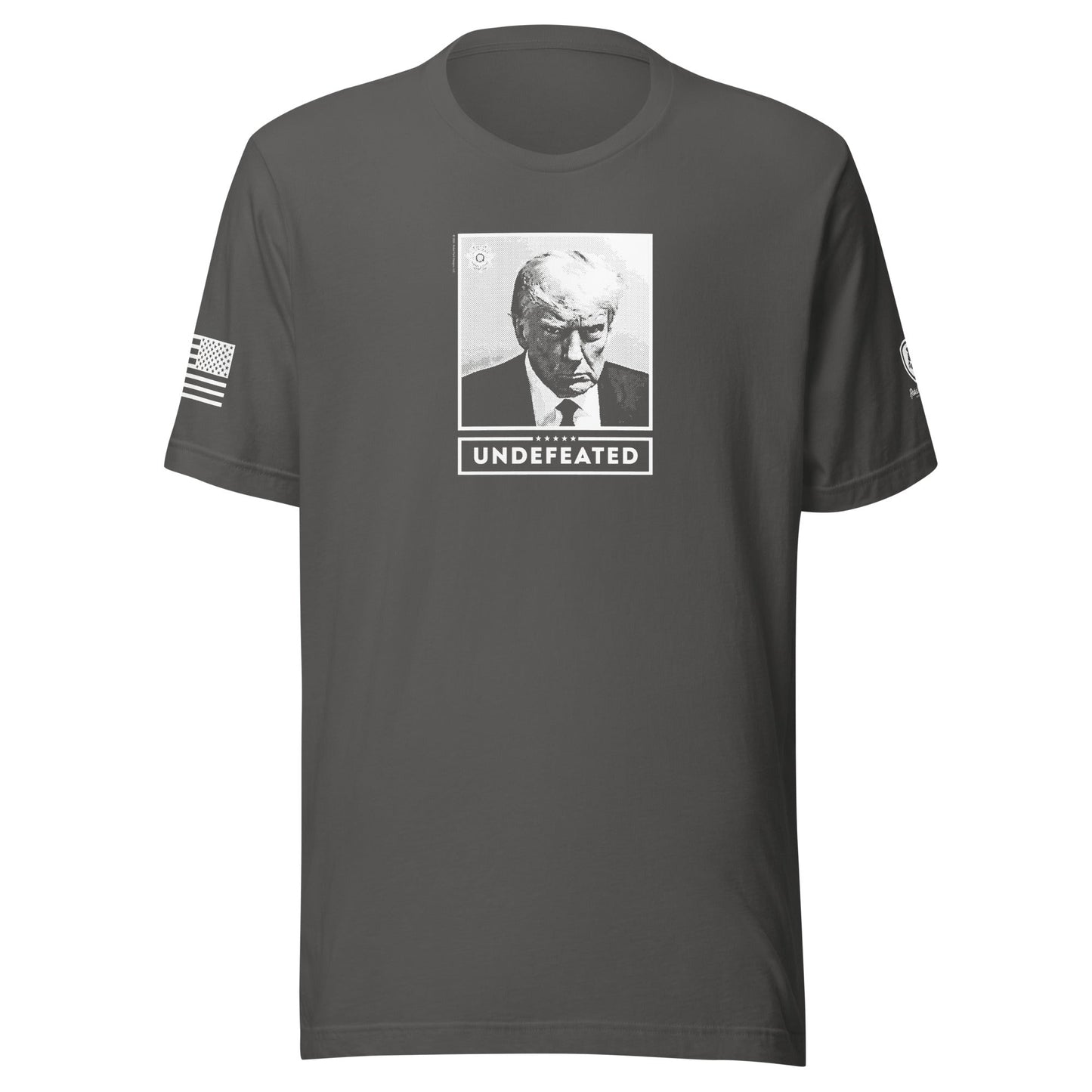 Trump Supporters T-Shirt – Pro - Trump – Undefeated – Tee for Men - Rebel Park USA