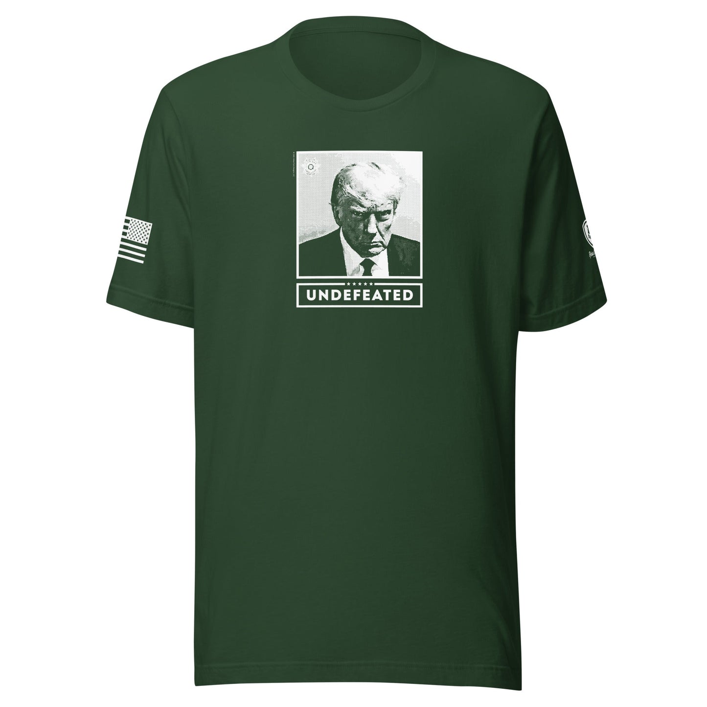 Trump Supporters T-Shirt – Pro - Trump – Undefeated – Tee for Men - Rebel Park USA