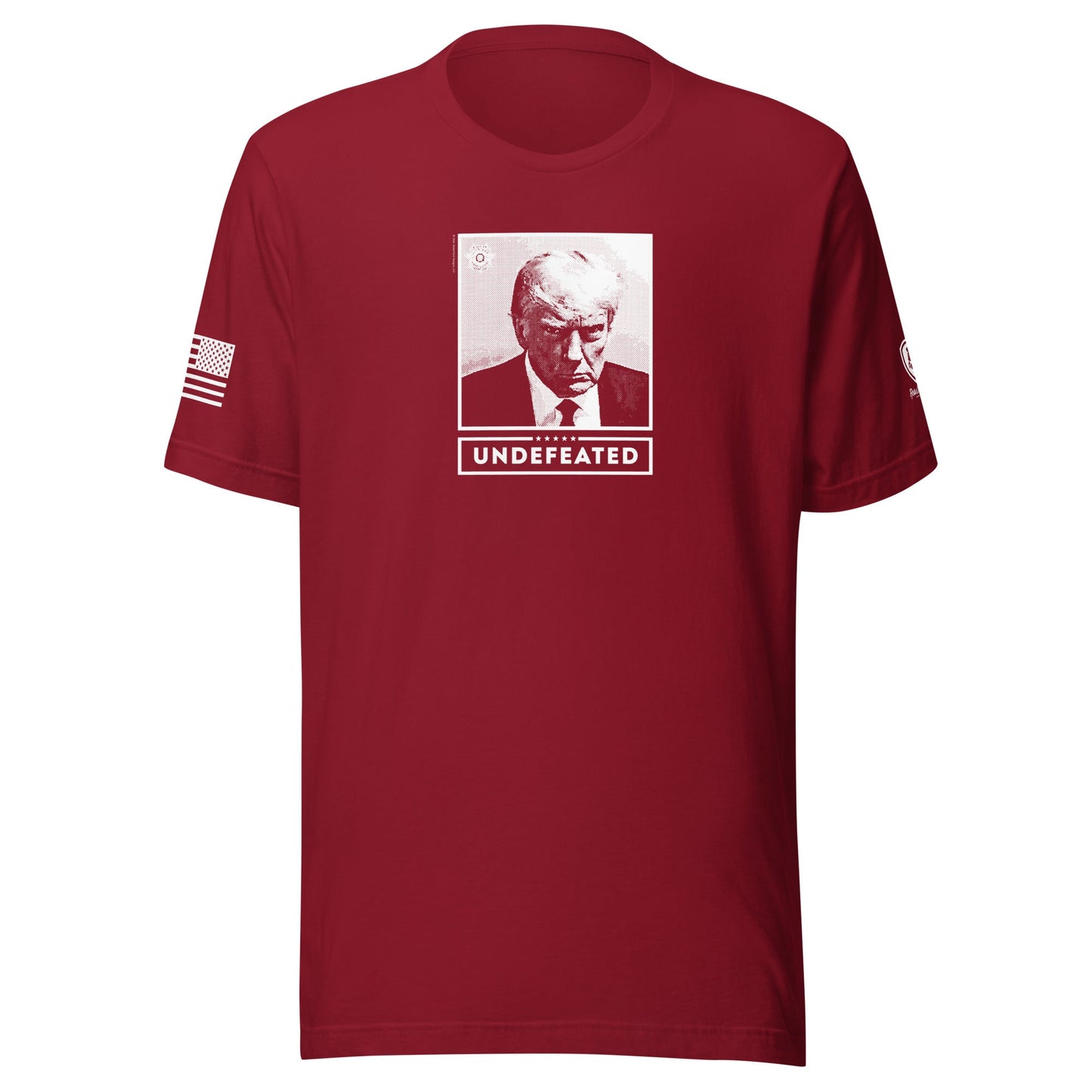 Trump Supporters T-Shirt – Pro - Trump – Undefeated – Tee for Men - Rebel Park USA