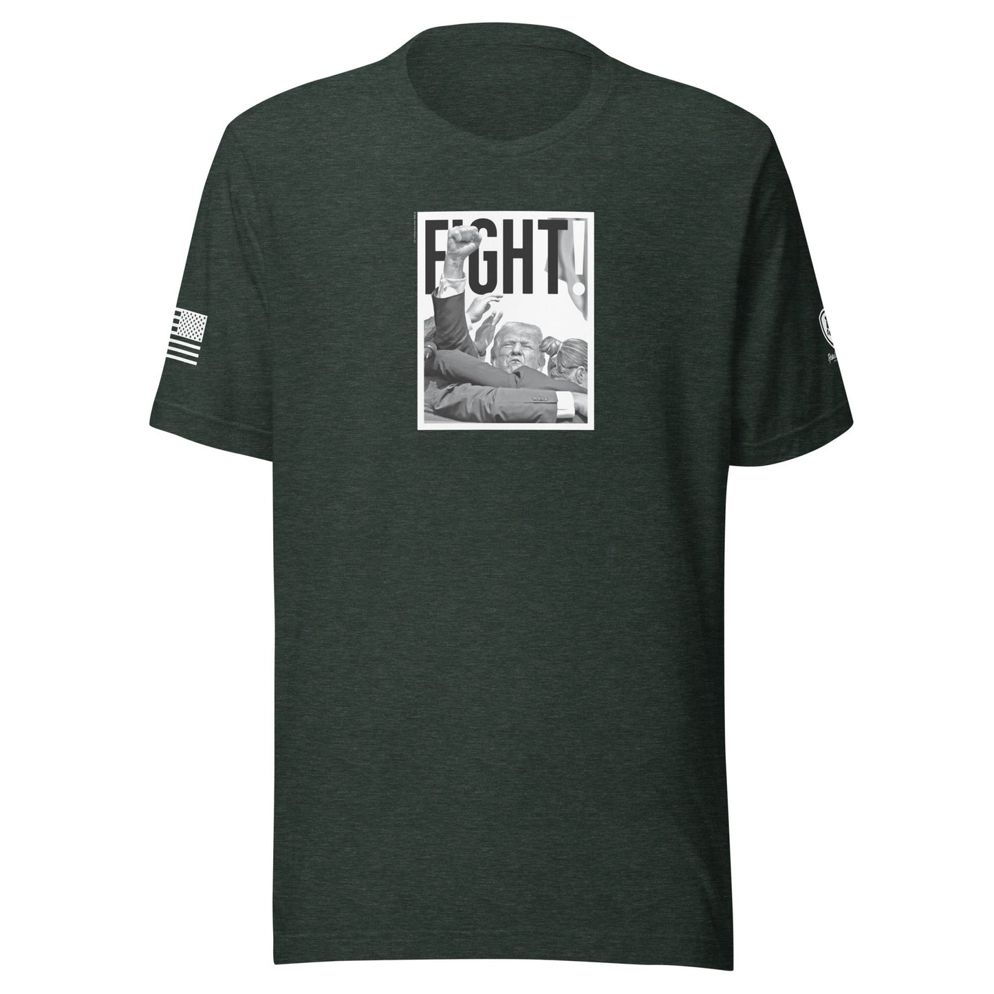 Trump T-Shirt – Bold MAGA Tee – T-Shirt for Trump Supporters - Fight! - Rebel Park USA