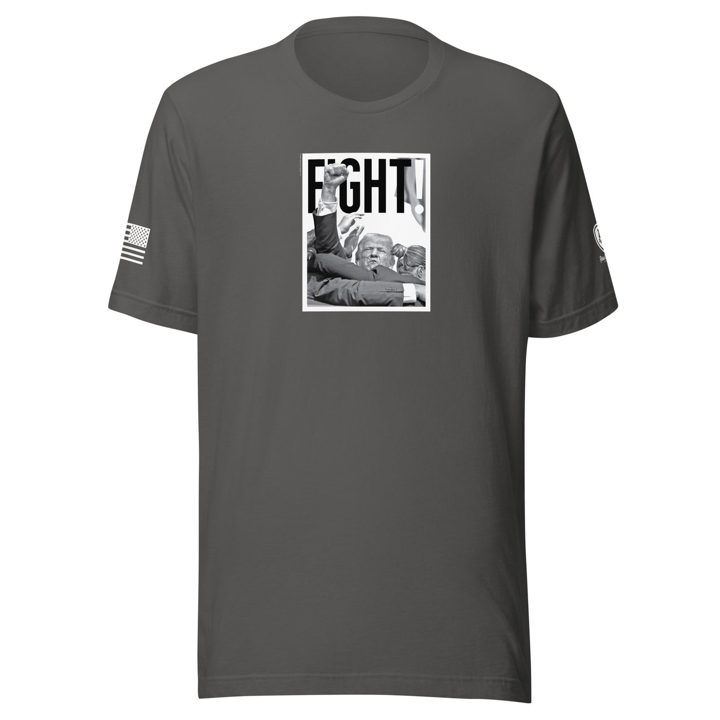 Trump T-Shirt – Bold MAGA Tee – T-Shirt for Trump Supporters - Fight! - Rebel Park USA