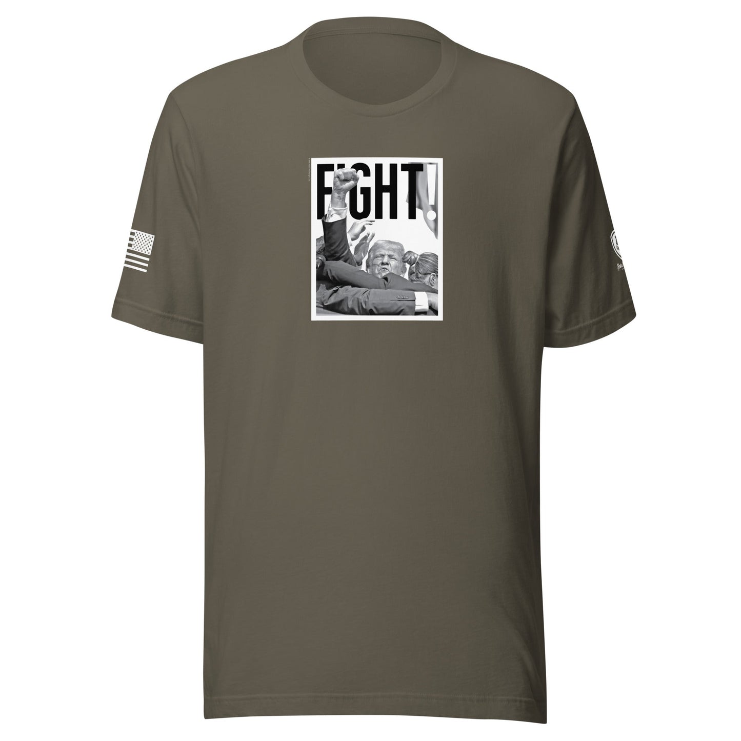 Trump T-Shirt – Bold MAGA Tee – T-Shirt for Trump Supporters - Fight! - Rebel Park USA