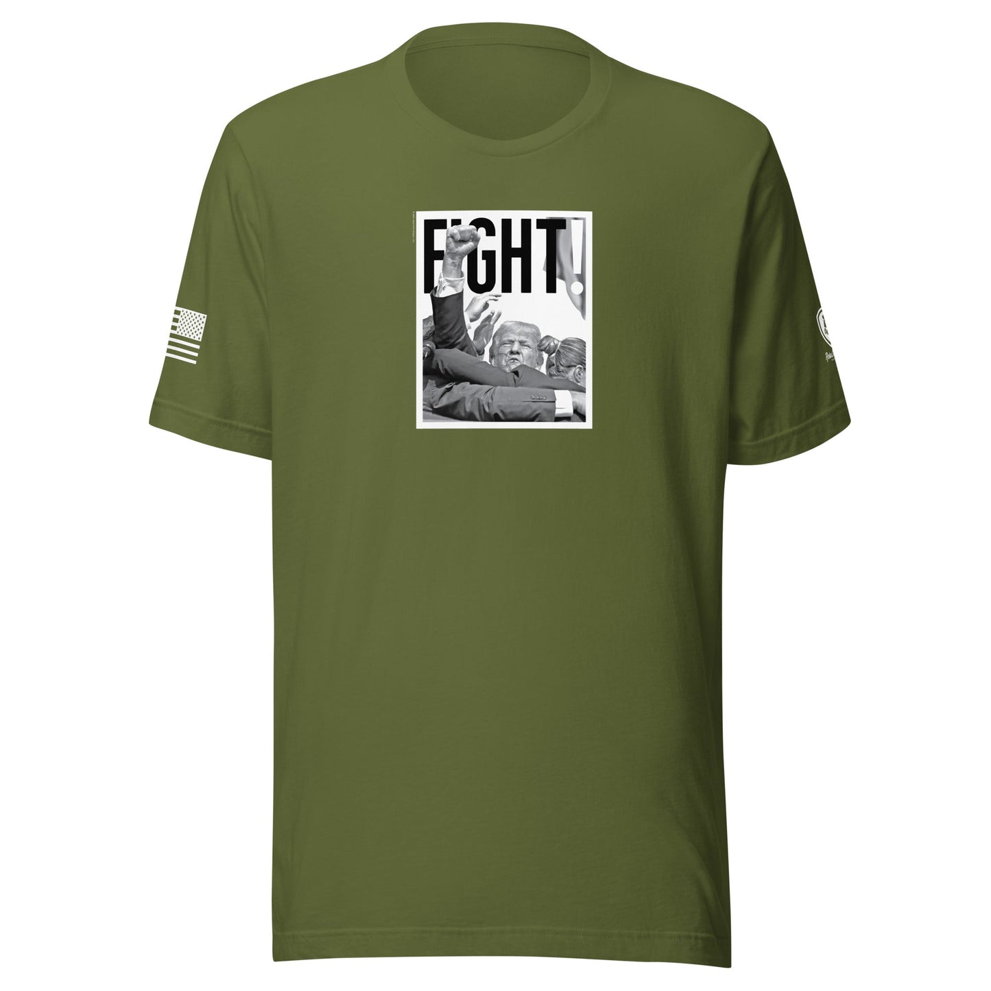 Trump T-Shirt – Bold MAGA Tee – T-Shirt for Trump Supporters - Fight! - Rebel Park USA