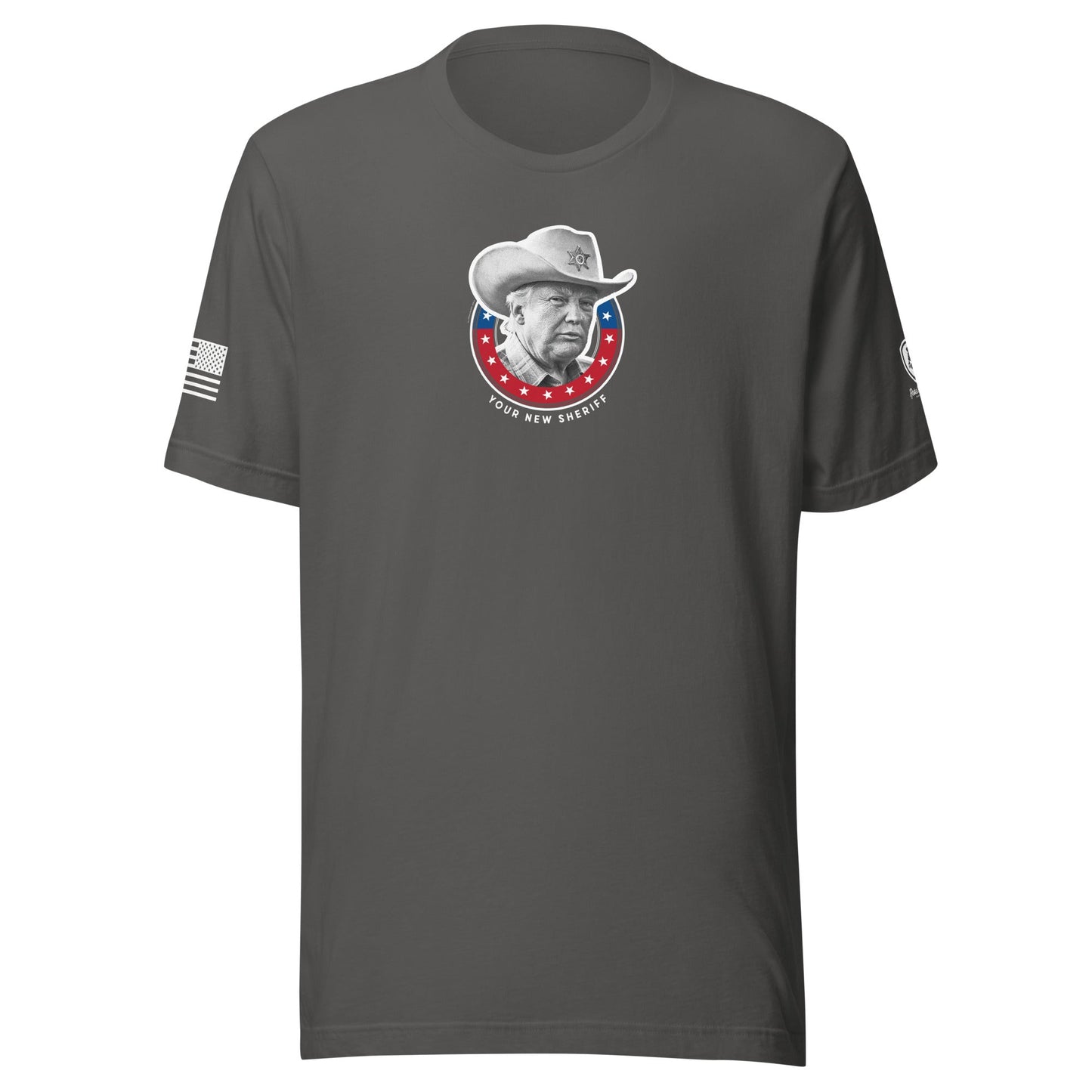 Trump T-Shirt for men - Your New Sheriff Shirt – Patriotic T-Shirt - Rebel Park USA