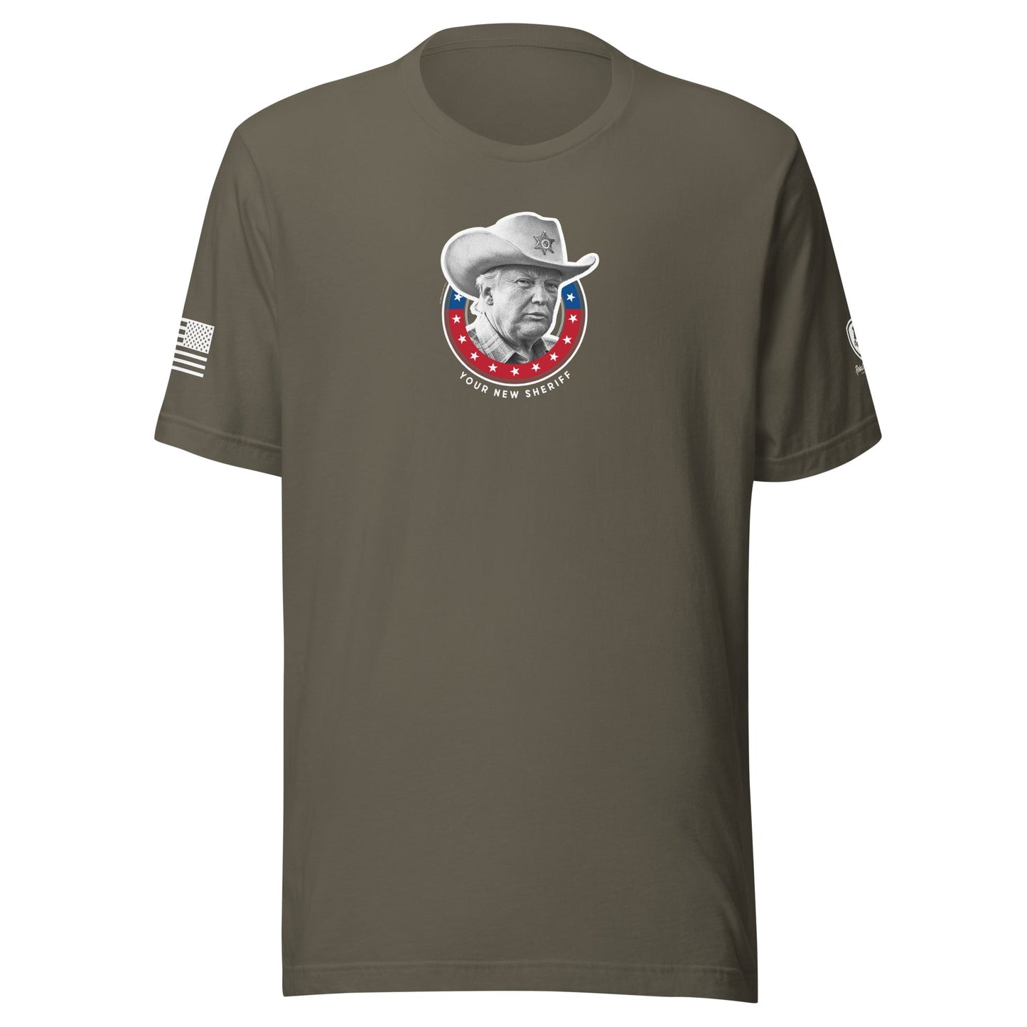 Trump T-Shirt for men - Your New Sheriff Shirt – Patriotic T-Shirt - Rebel Park USA