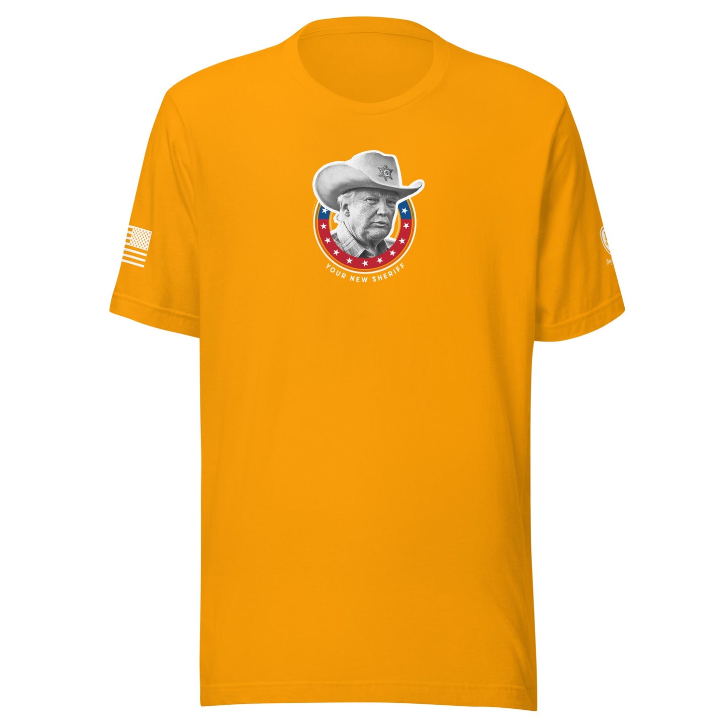 Trump T-Shirt for men - Your New Sheriff Shirt – Patriotic T-Shirt - Rebel Park USA