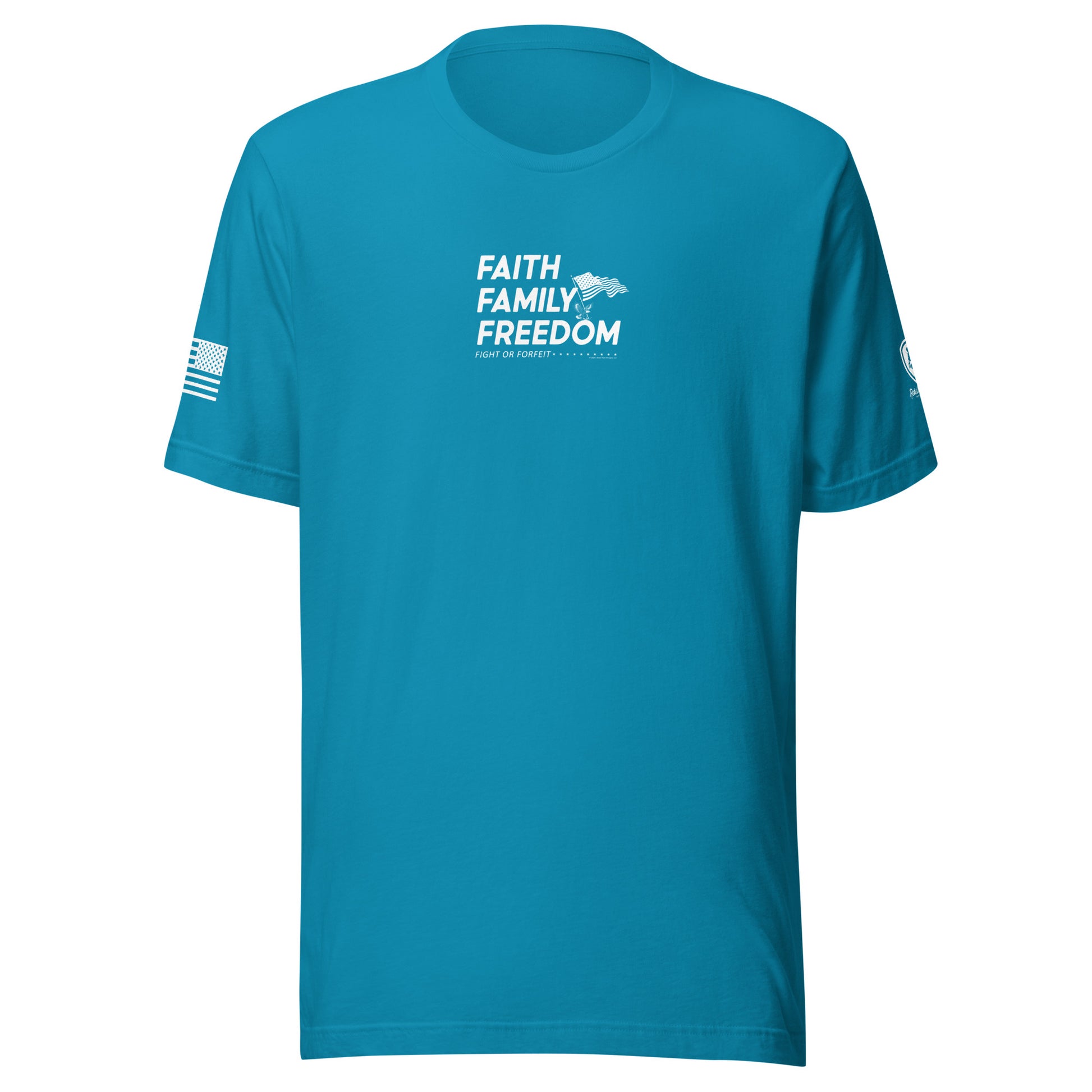Christian T-Shirts - Faith, Family, Freedom T-Shirt for men