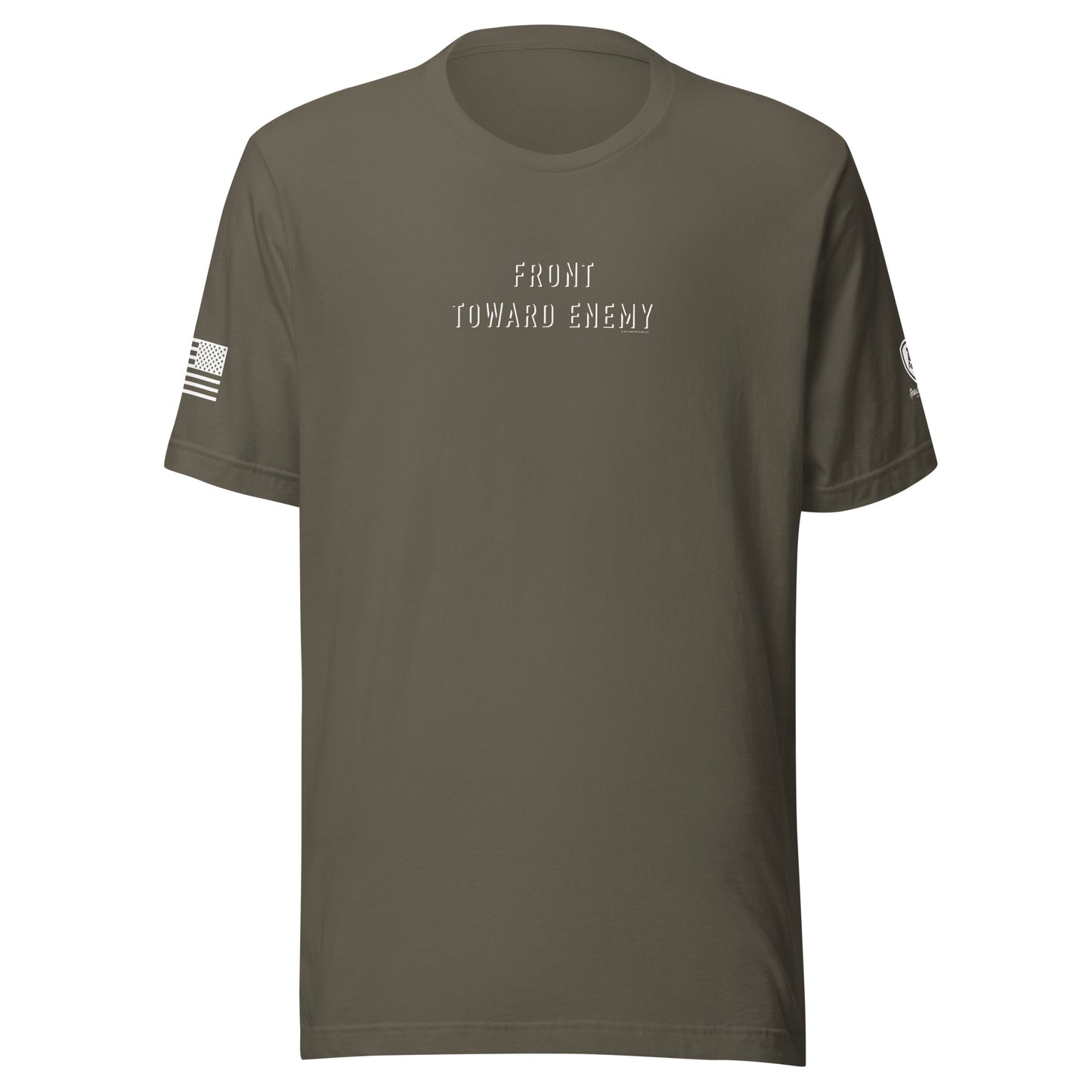 Front Toward Enemy Tee - Men's Military Tees - Funny Tee