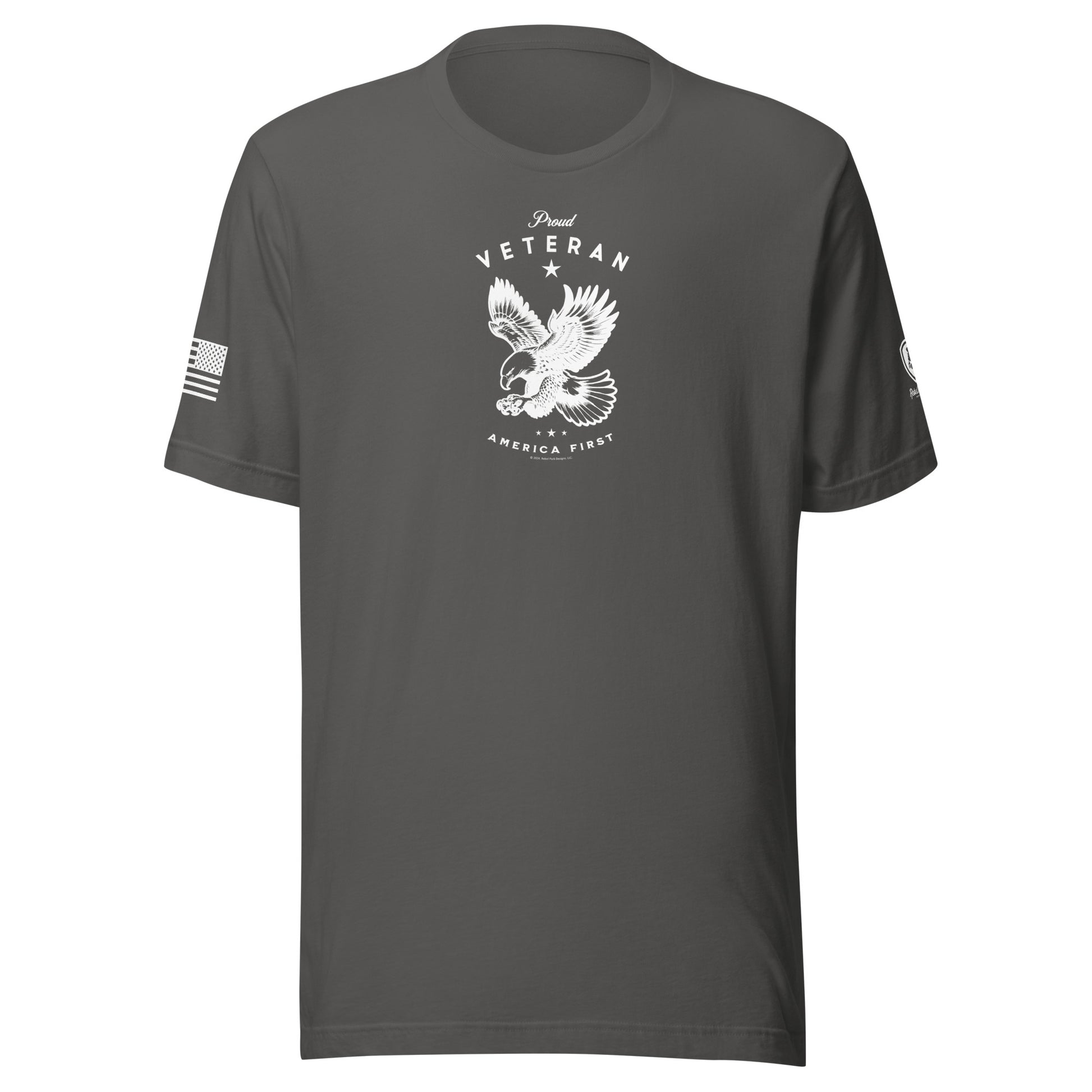 Proud Veteran T-Shirt – Patriotic Tee for Men Military Tee
