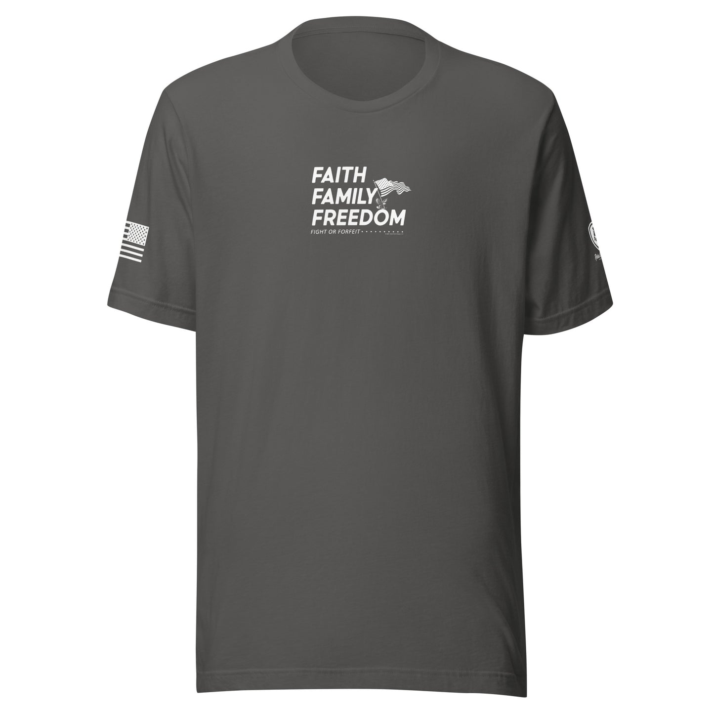 Christian T-Shirts - Faith, Family, Freedom T-Shirt for men