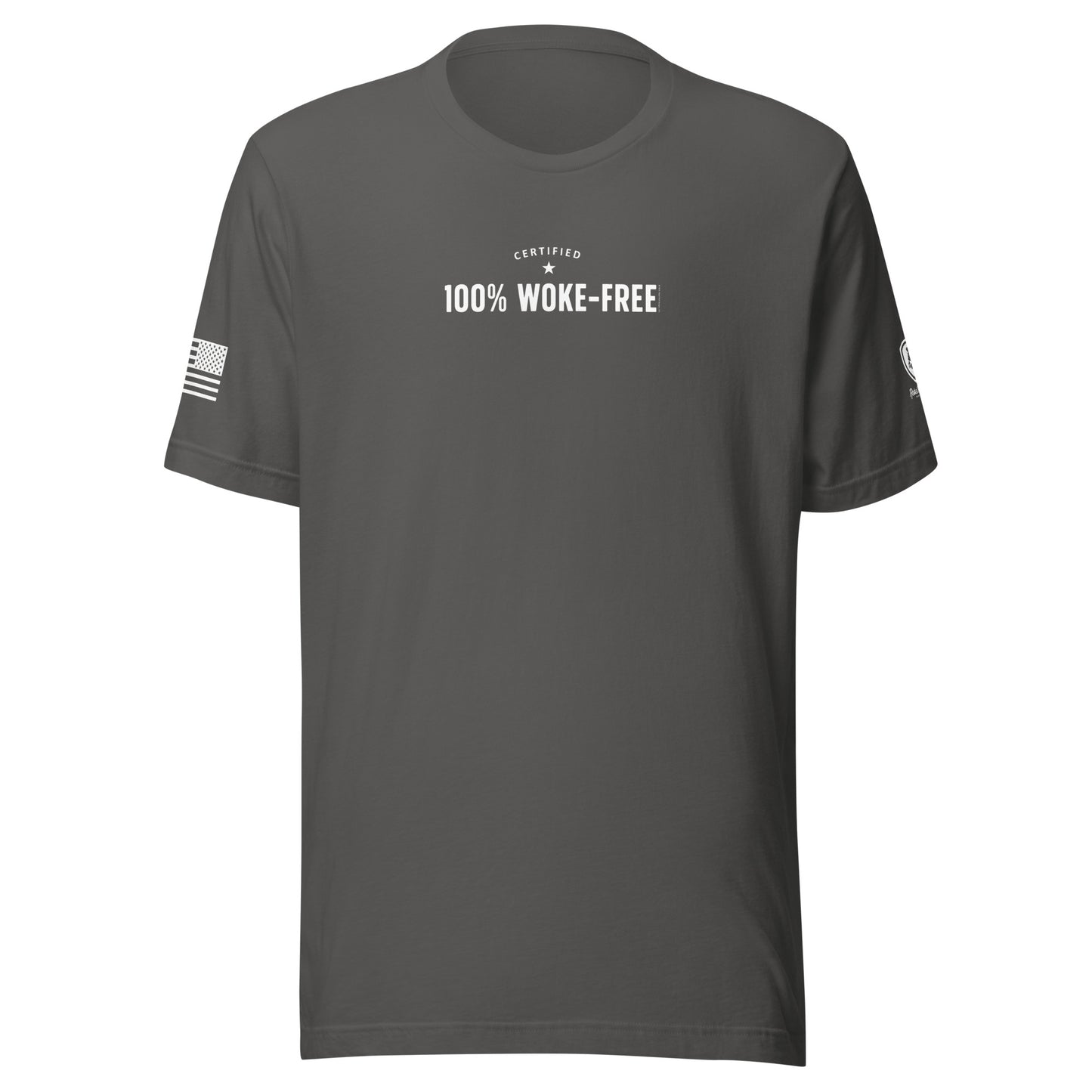 100% Woke-Free T-Shirt – Anti-Woke T-Shirt for Men