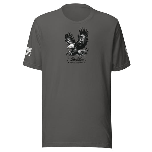 MAGA Tee - Be Nice - Patriots Strike Back Shirt