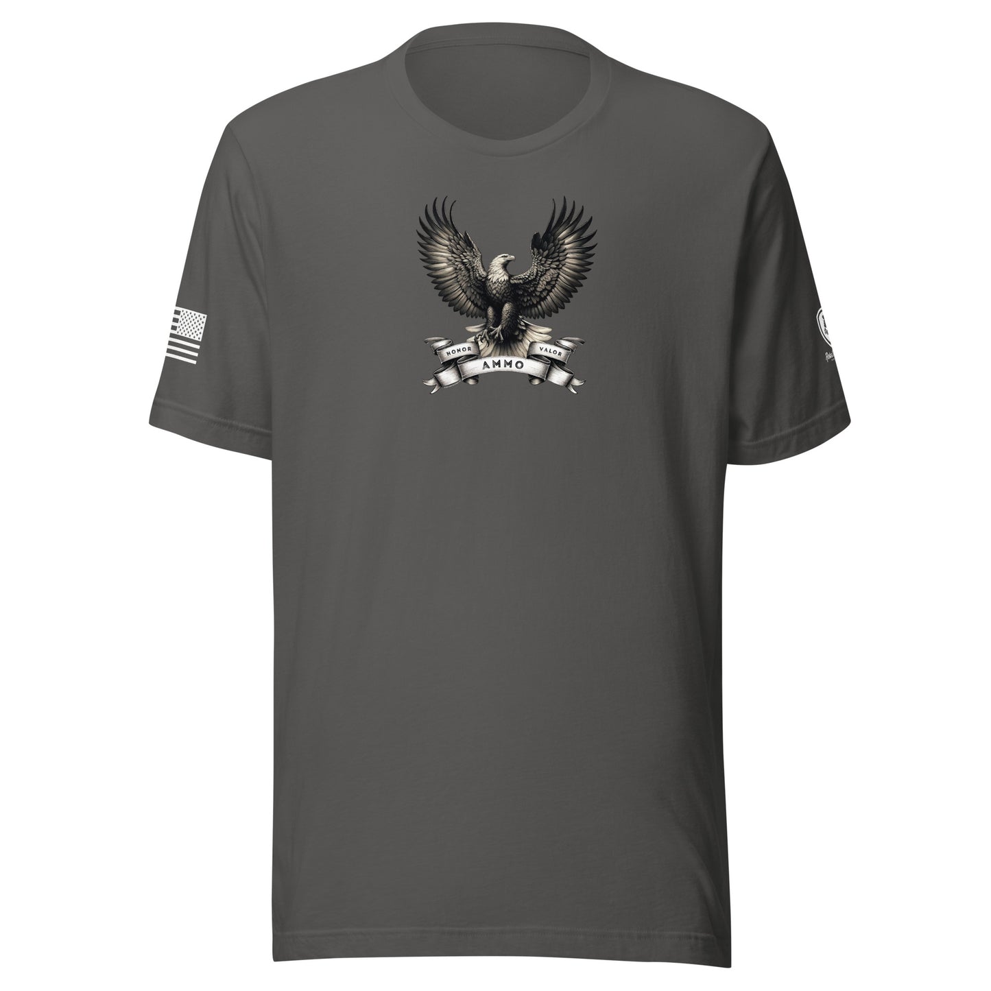 Honor Valor Ammo T-Shirt – 2nd Amendment Shirt for Men