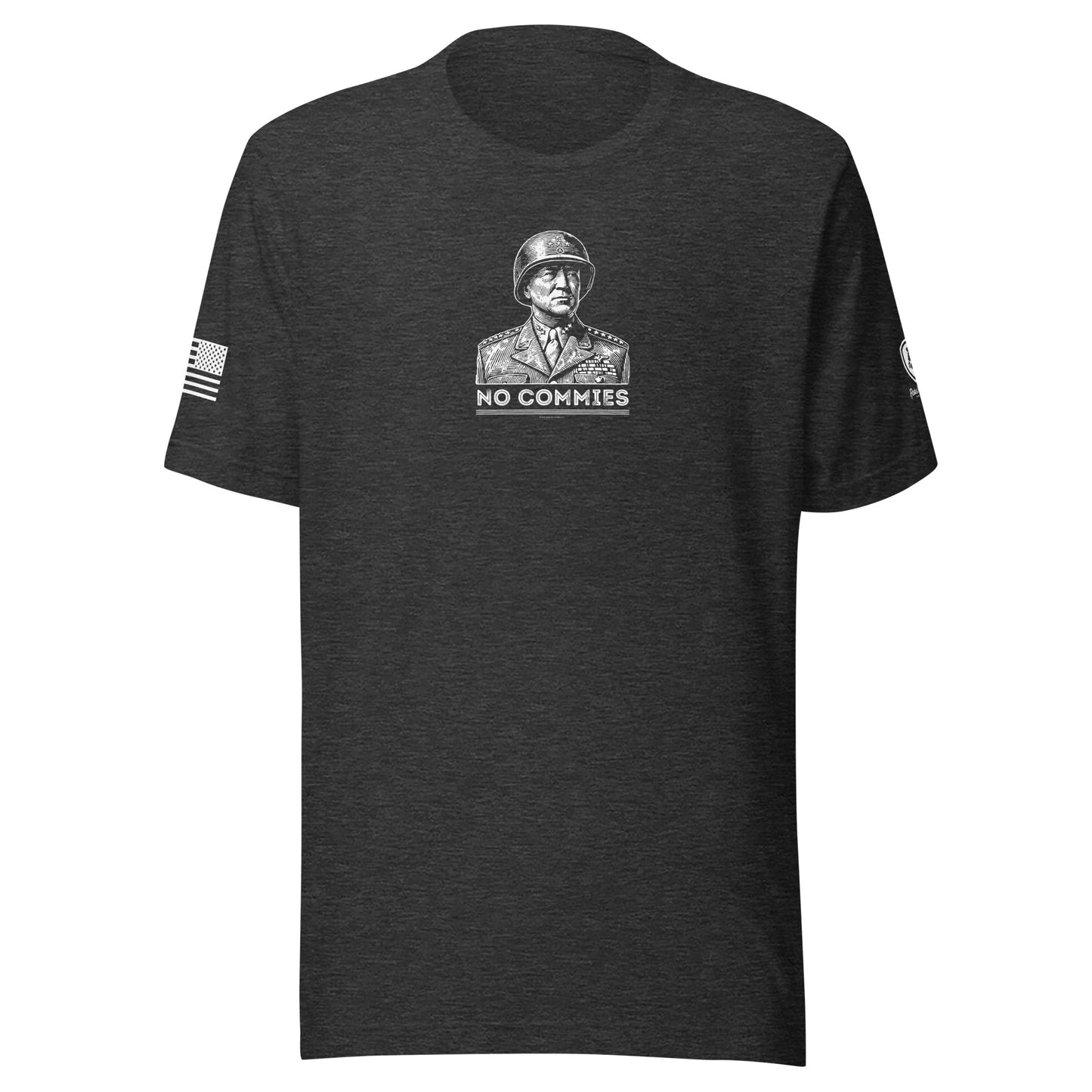 Anti-Communist T-Shirt - "No Commies" Patton Tee – WW2 Tee