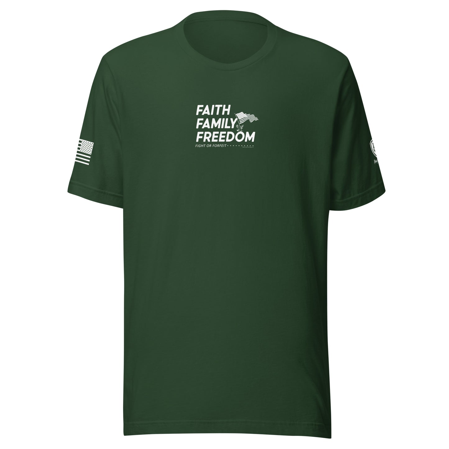 Christian T-Shirts - Faith, Family, Freedom T-Shirt for men