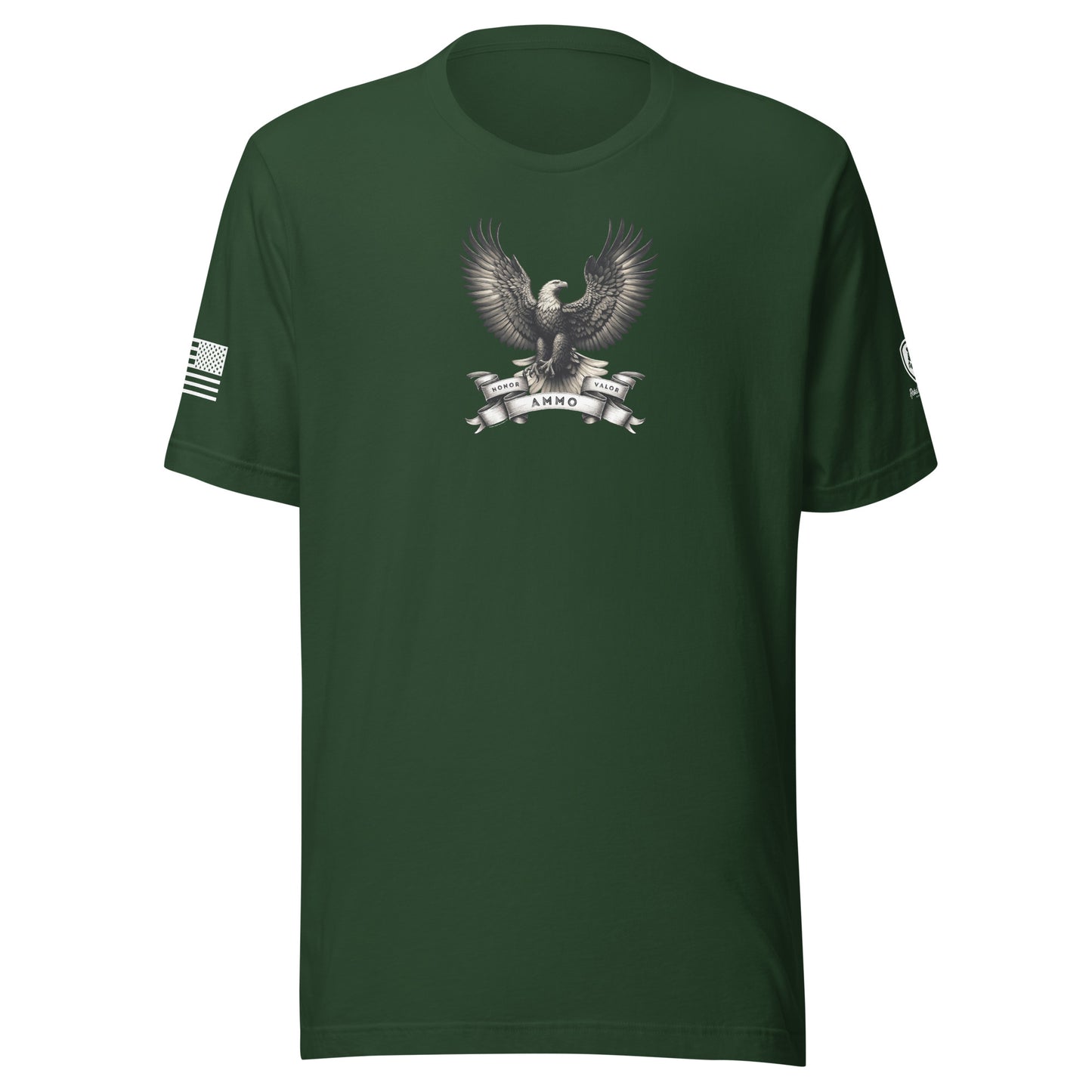 Honor Valor Ammo T-Shirt – 2nd Amendment Shirt for Men