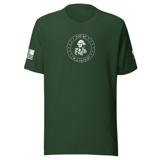 St. Patrick’s Day Tee - Kiss Me - I’m a Patriot Tee 