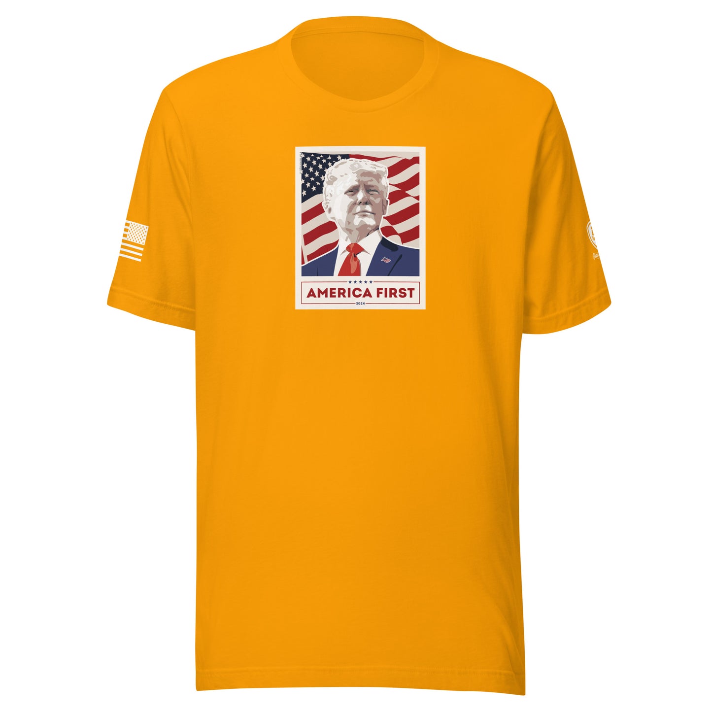 Trump Poster Tee – America-First T-Shirt –  MAGA Tees