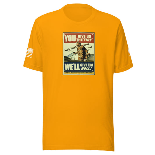 WW2 Poster T-Shirt for Men – WW2 Tribute Shirt 