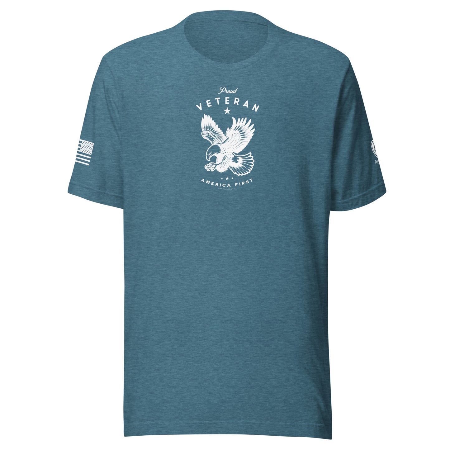 Proud Veteran T-Shirt – Patriotic Tee for Men Military Tee