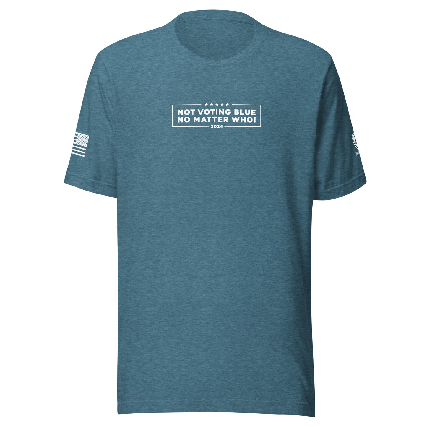 Not Voting Blue No Matter Who – Anti-Lib Tee - MAGA tee
