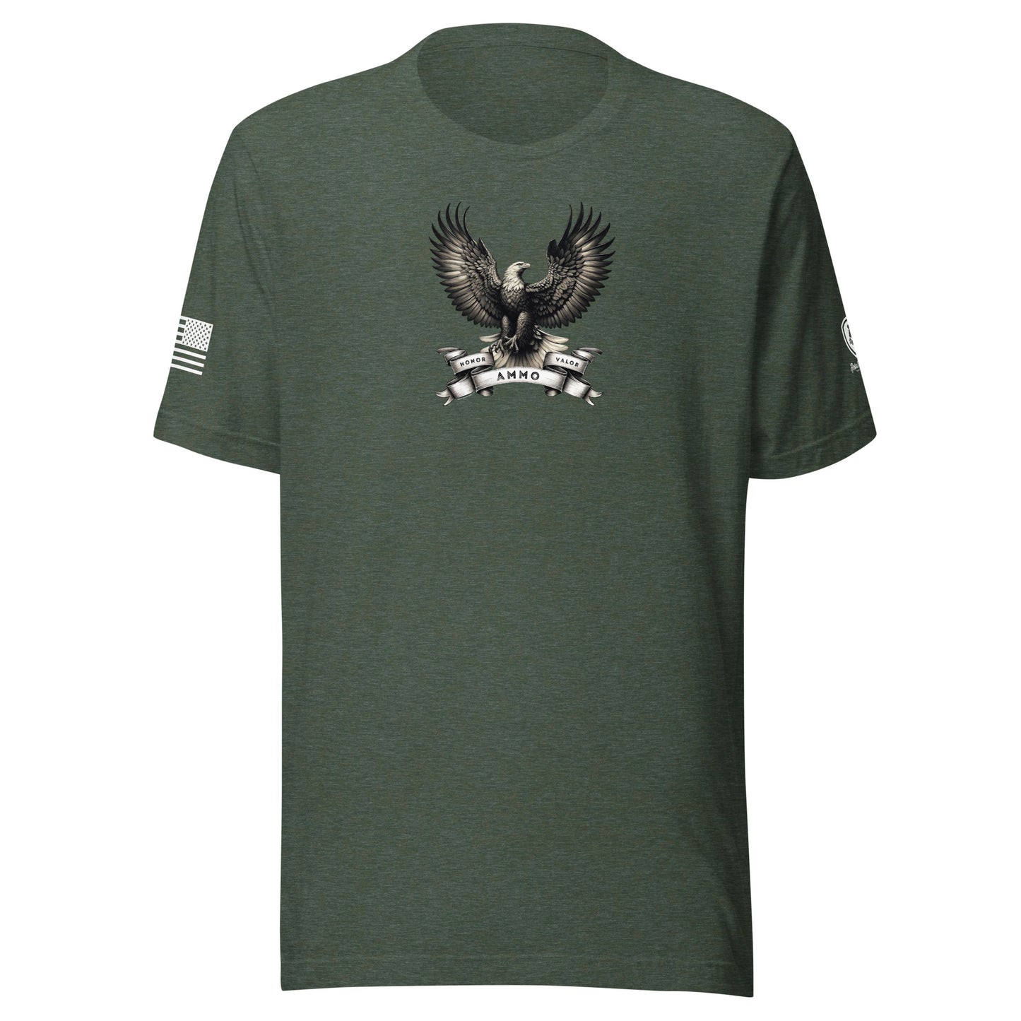 Honor Valor Ammo T-Shirt – 2nd Amendment Shirt for Men